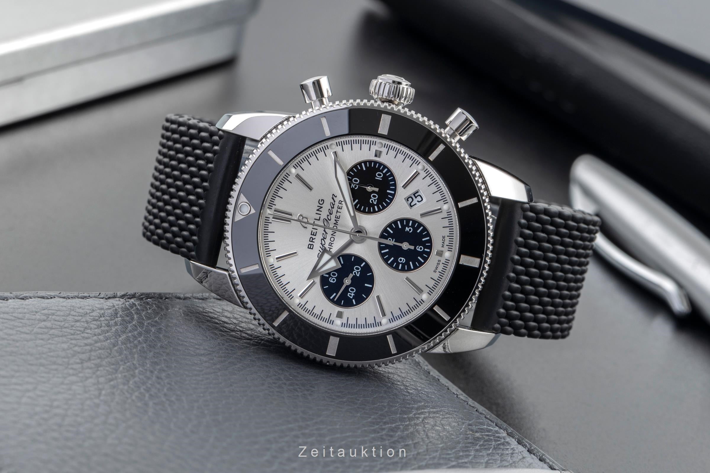 Breitling Superocean Heritage B01 Chronograph Stahl Ref. AB0162121G1S1 B&P [2504581]