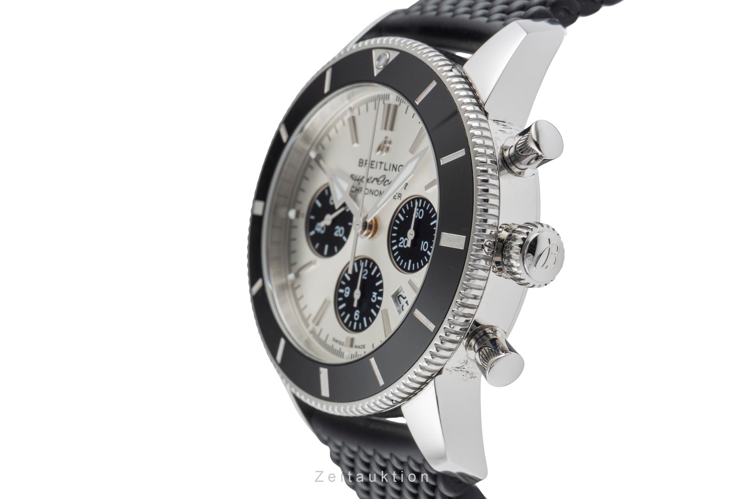 Breitling Superocean Heritage B01 Chronograph Stahl Ref. AB0162121G1S1 B&P [2504581]