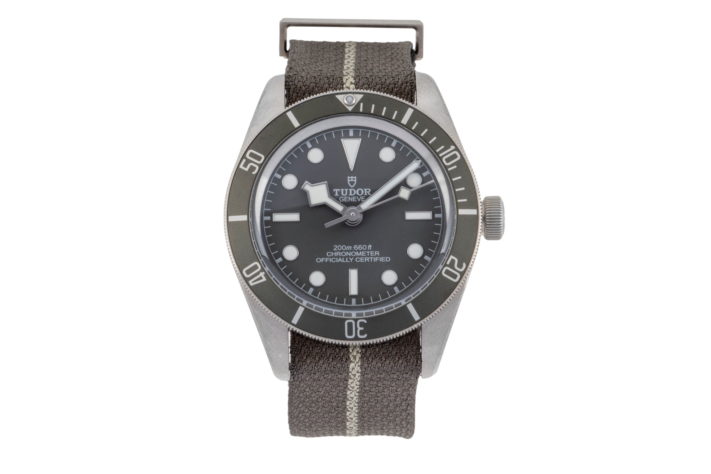 Tudor Black Bay argent automatique montre pour hommes 79010S LP: 4810EUR  [2504582]