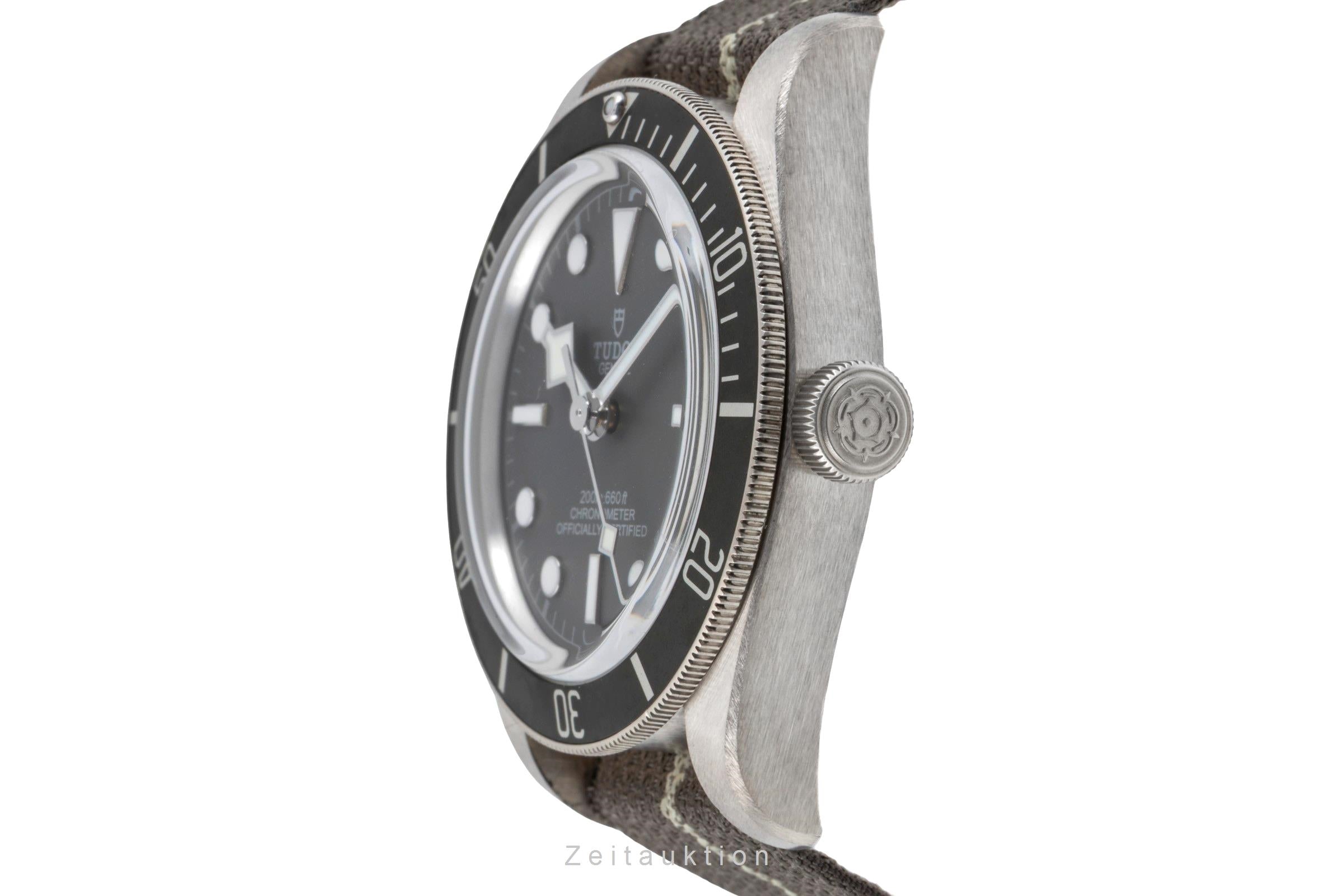 Tudor Black Bay argent automatique montre pour hommes 79010S LP: 4810EUR  [2504582]