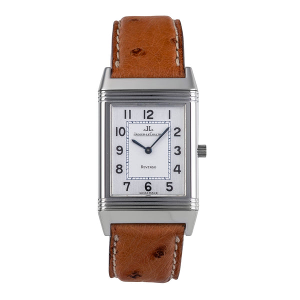 Jaeger LeCoultre Reverso Stahl Handaufzug Herrenuhr Medium Ref. QA250802 [2504584]