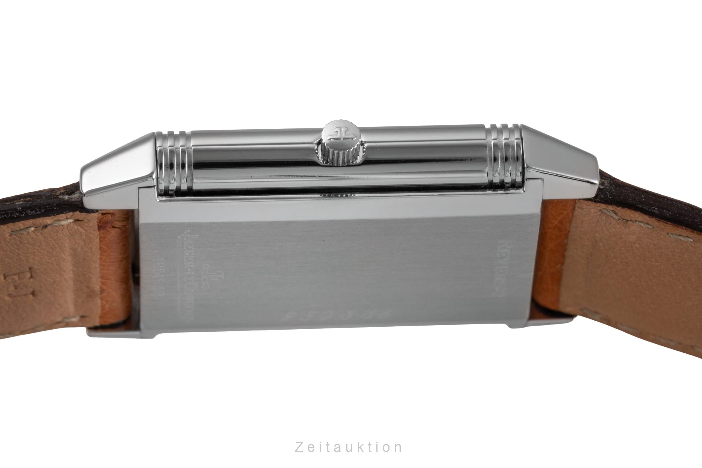 Jaeger LeCoultre Reverso Stahl Handaufzug Herrenuhr Medium Ref. QA250802 [2504584]