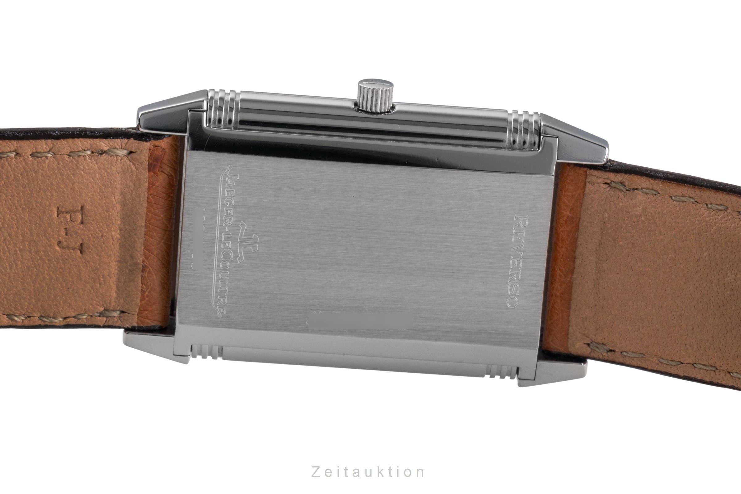 Jaeger LeCoultre Reverso Stahl Handaufzug Herrenuhr Medium Ref. QA250802 [2504584]