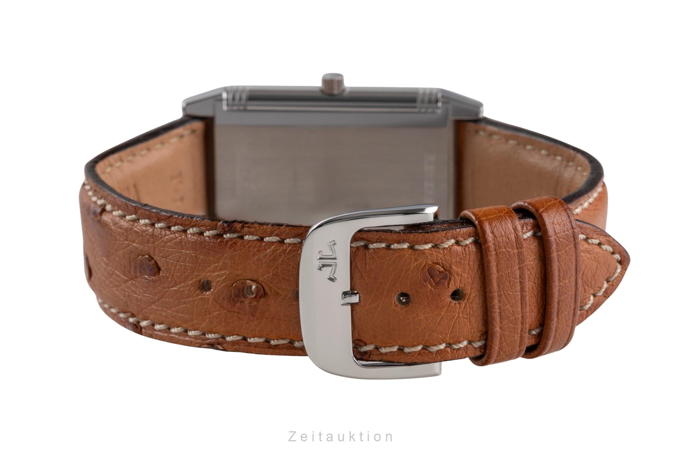 Jaeger LeCoultre Reverso Stahl Handaufzug Herrenuhr Medium Ref. QA250802 [2504584]