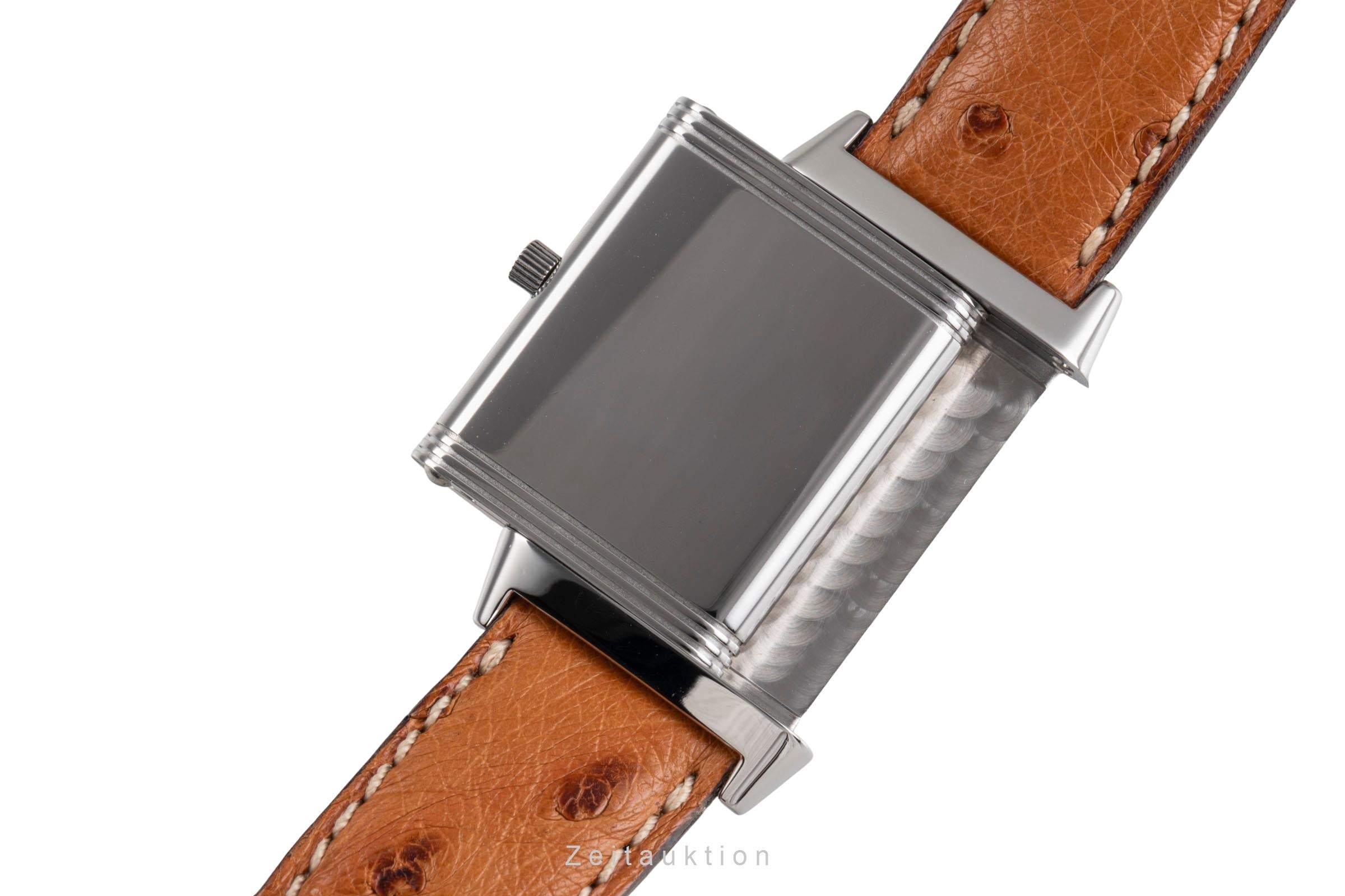 Jaeger LeCoultre Reverso Stahl Handaufzug Herrenuhr Medium Ref. QA250802 [2504584]