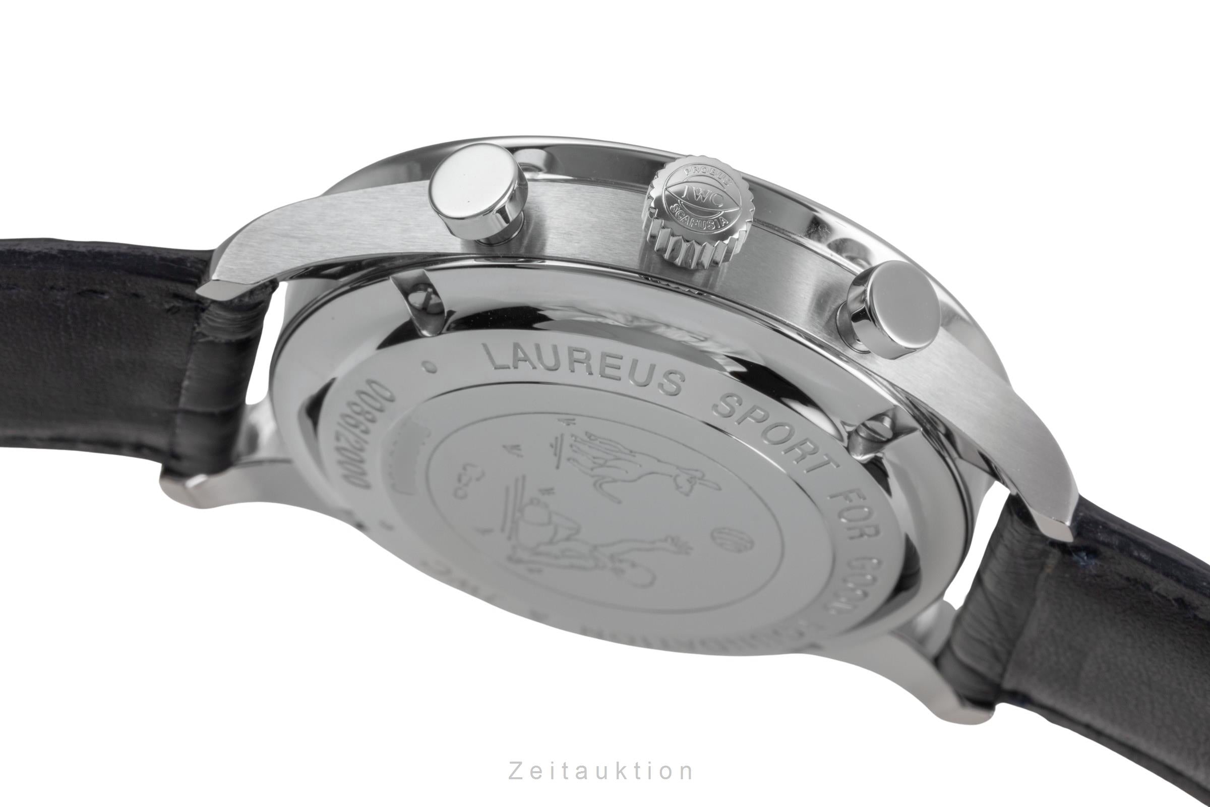 IWC Portugieser chronographe acier automatique montre pour hommes IW371432 LP: 9100EUR Limited  [2504587]