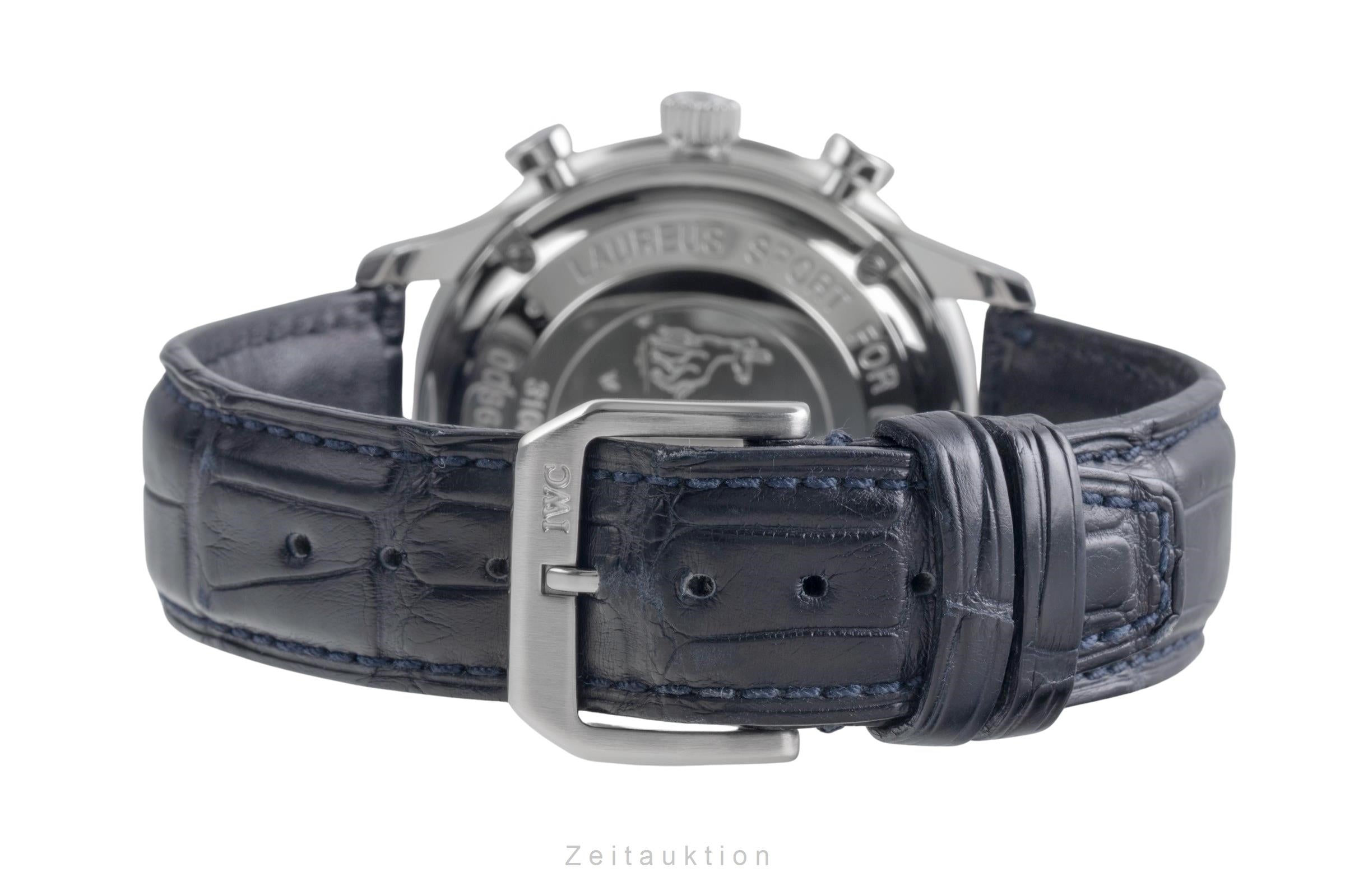 IWC Portugieser chronographe acier automatique montre pour hommes IW371432 LP: 9100EUR Limited  [2504587]