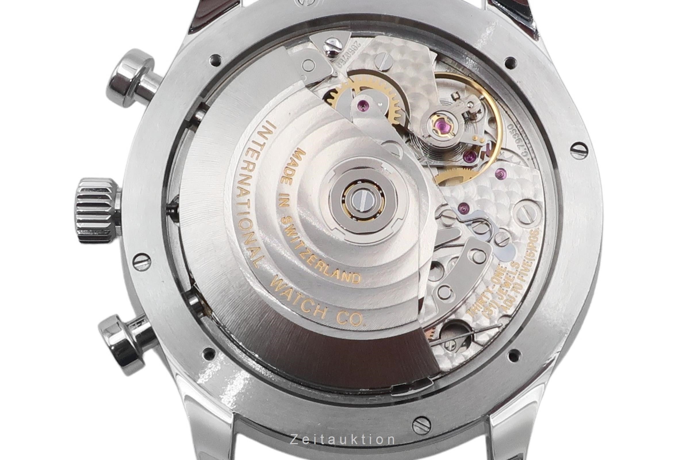 IWC Portugieser chronographe acier automatique montre pour hommes IW371432 LP: 9100EUR Limited  [2504587]