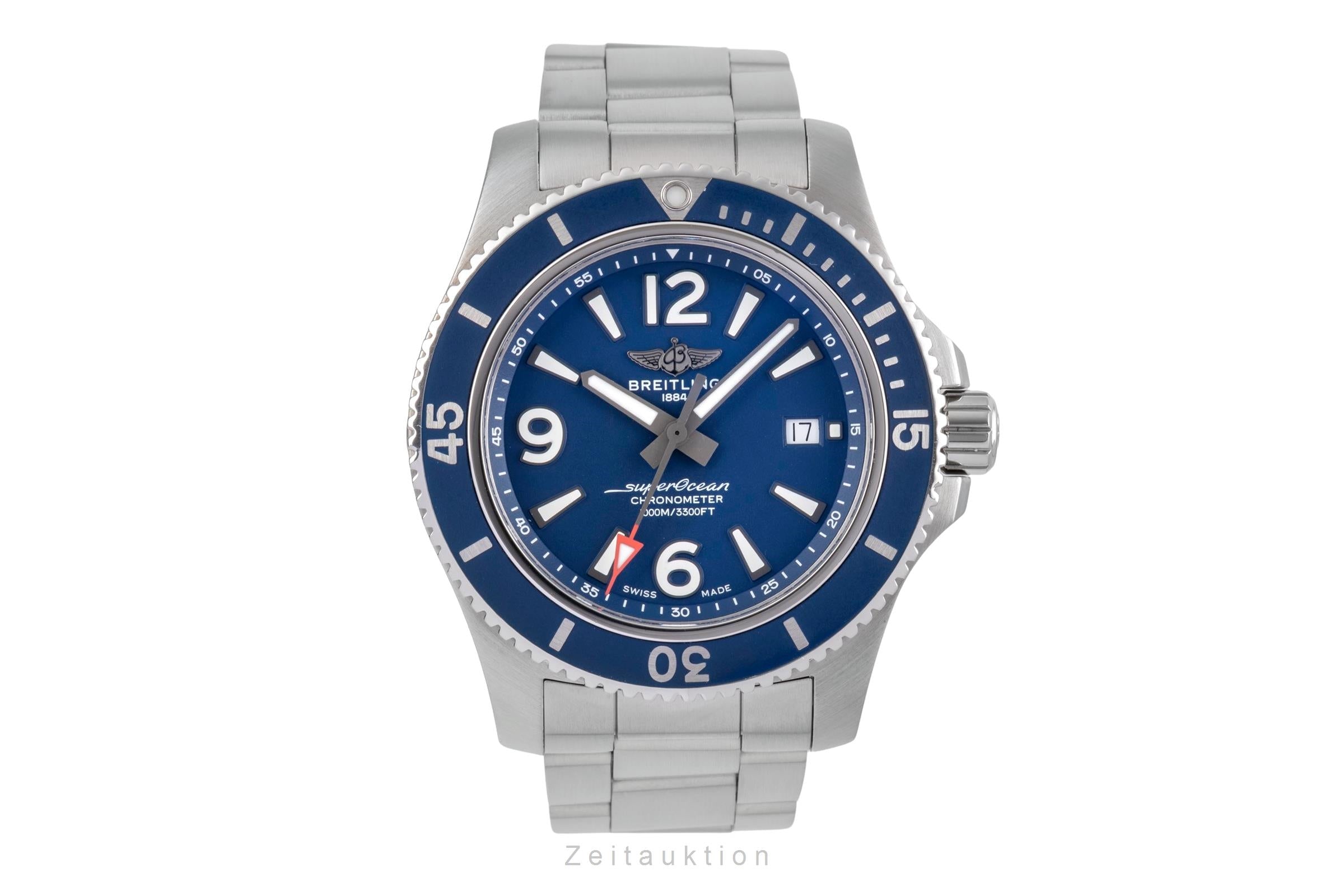 Breitling Superocean steel automatic men's watch A17367D81C1A2  [2504588]