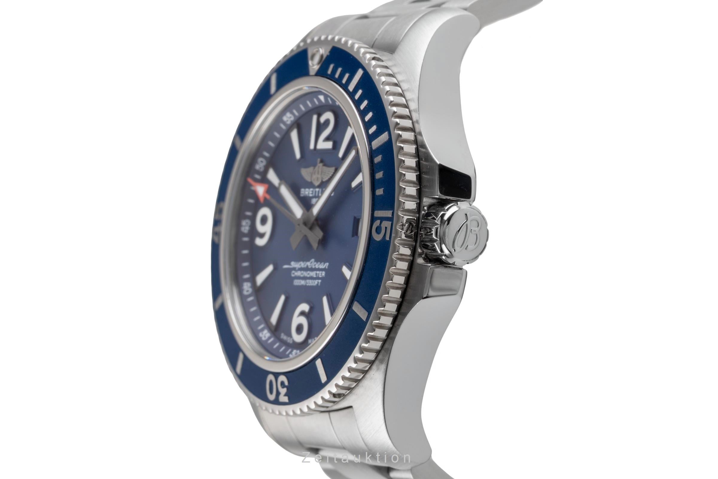 Breitling Superocean steel automatic men's watch A17367D81C1A2  [2504588]