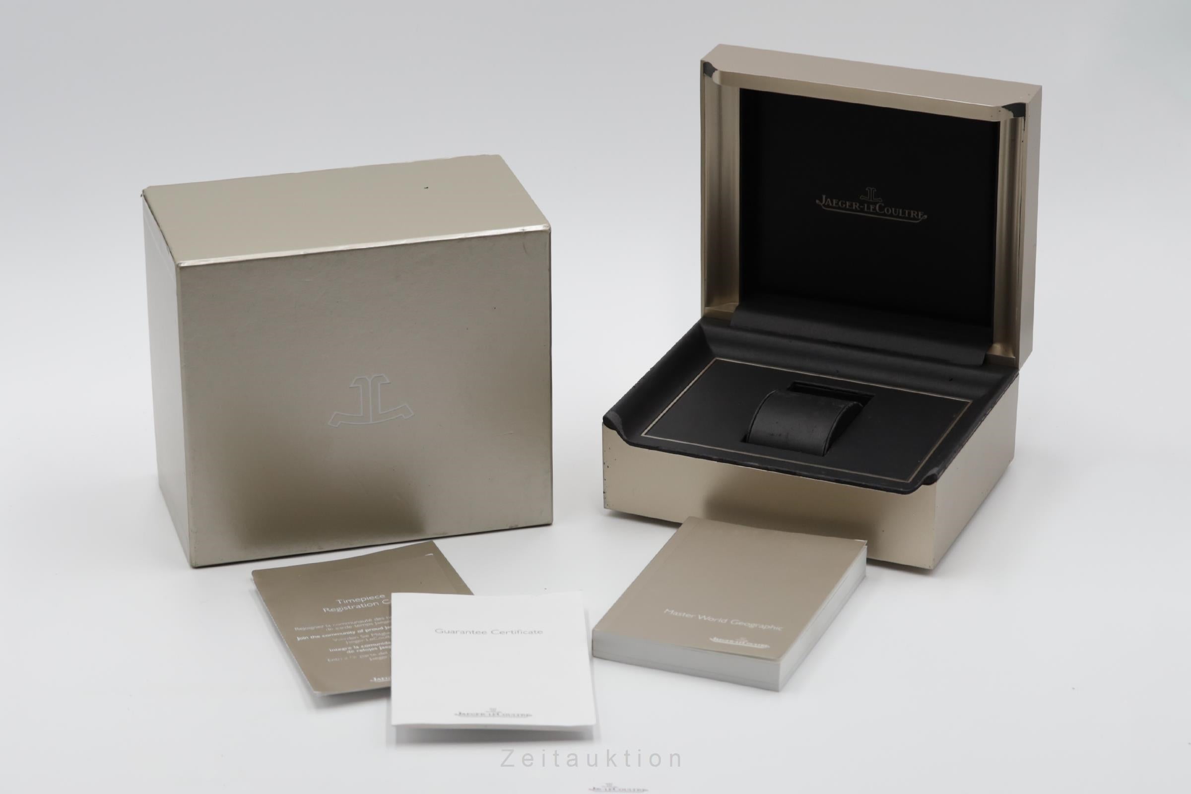 Jaeger LeCoultre Master Geographic steel automatic men's watch Q1528420  146.8.32.S LP: 16200EUR  [2504591]