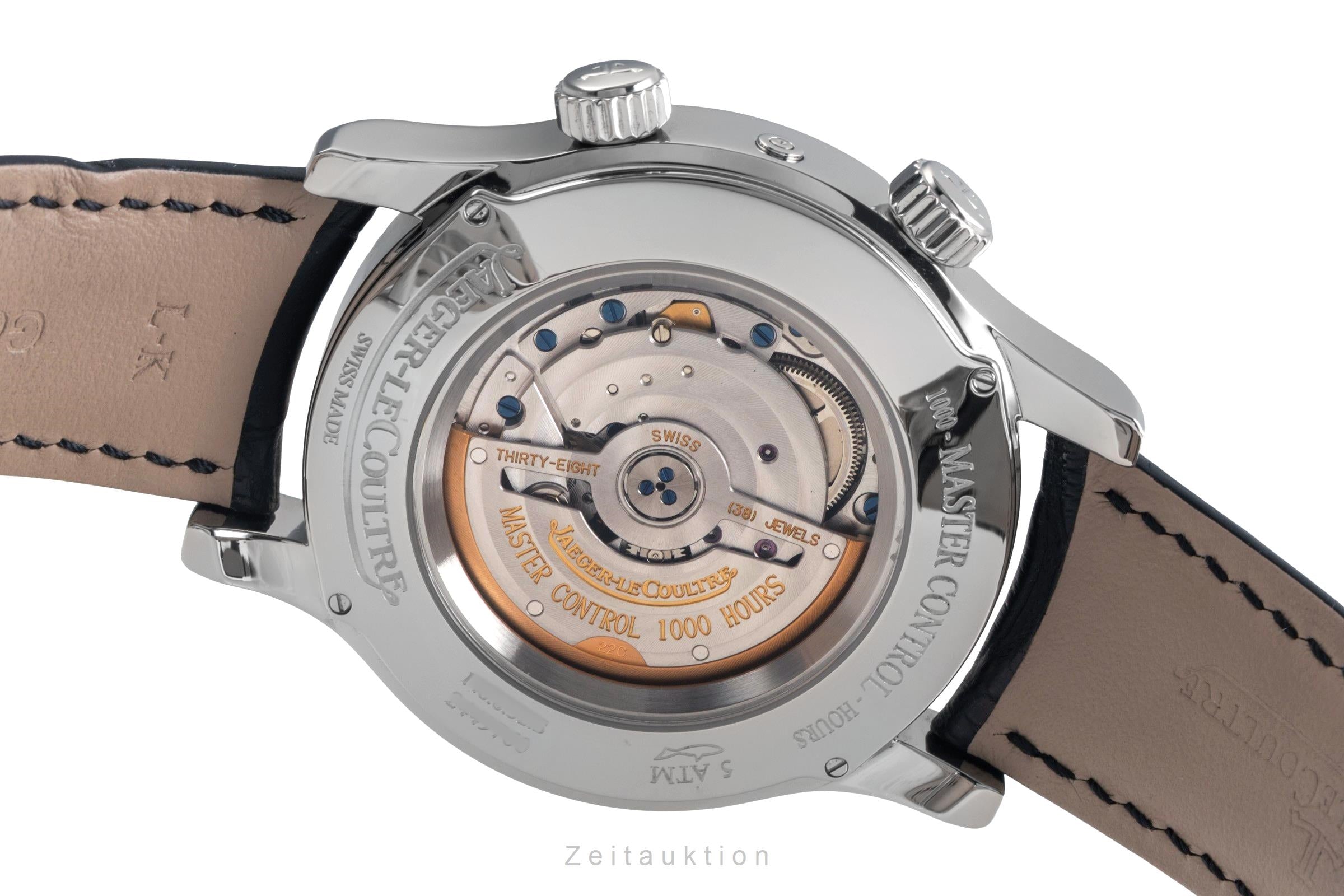 Jaeger LeCoultre Master Geographic steel automatic men's watch Q1528420  146.8.32.S LP: 16200EUR  [2504591]