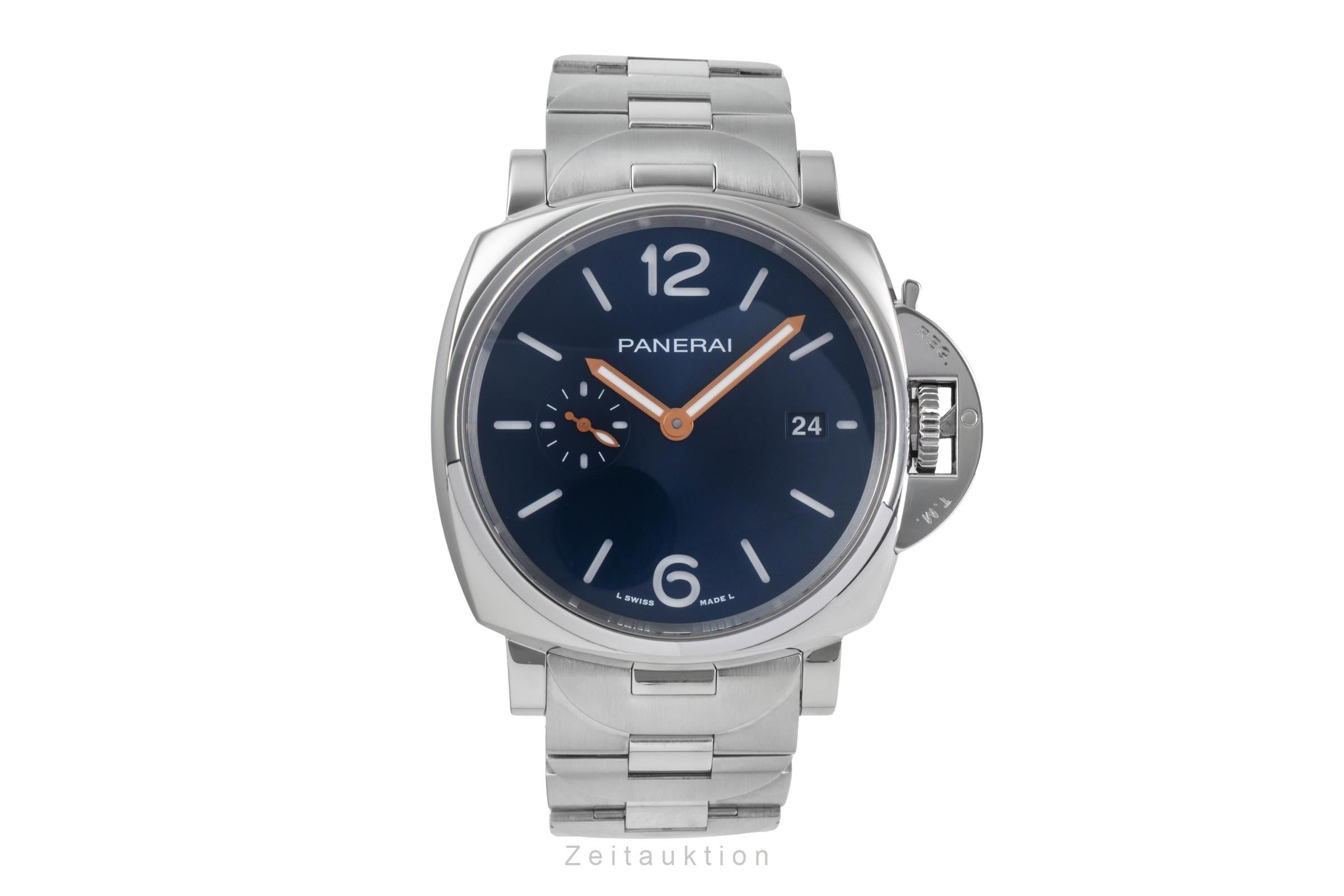 Panerai Luminor Due 42MM Automatik Herrenuhr Ref. PAM01124 B&P NP: 8200,- € [2504592]