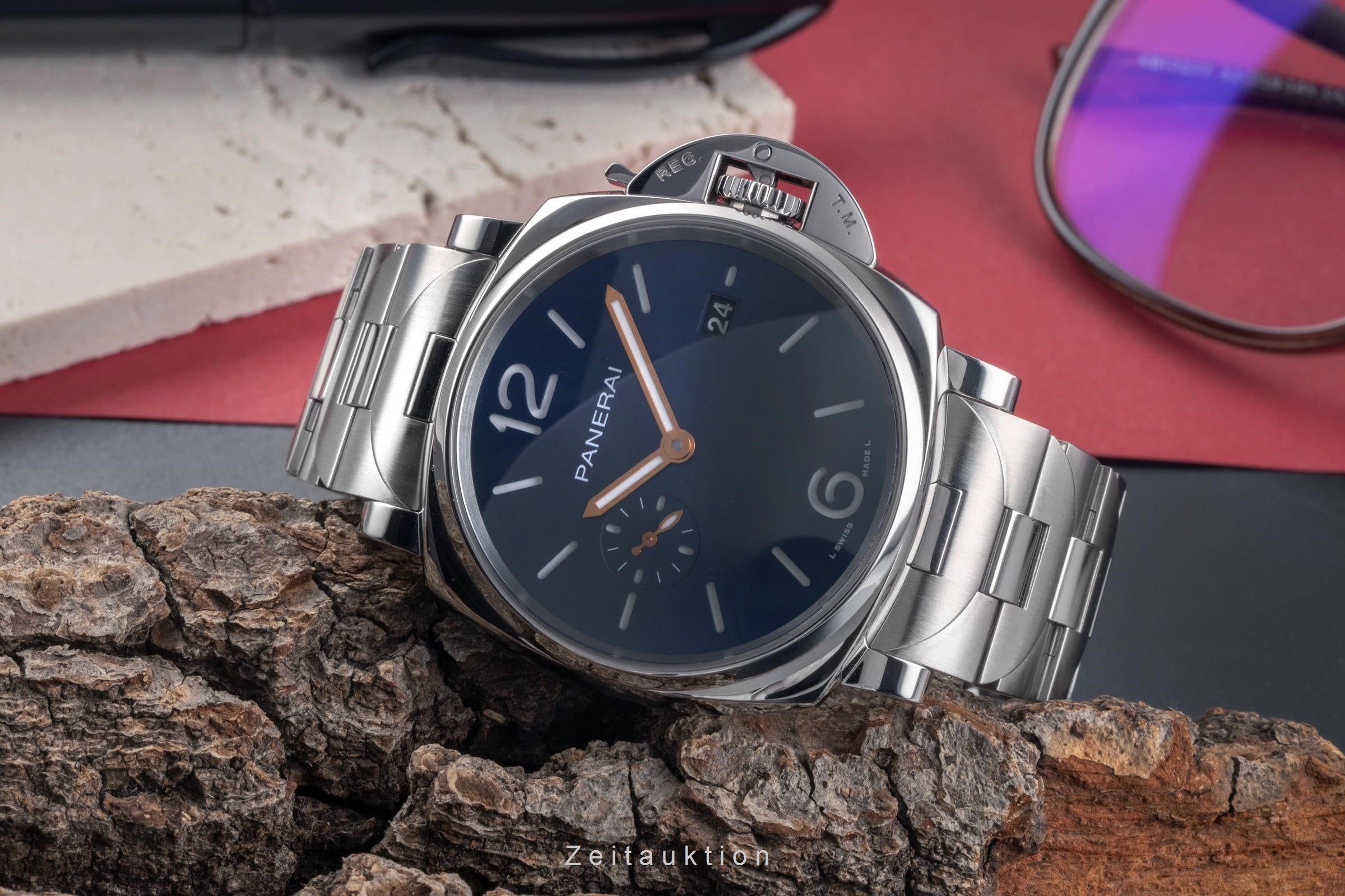 Panerai Luminor Due 42MM Automatik Herrenuhr Ref. PAM01124 B&P NP: 8200,- € [2504592]