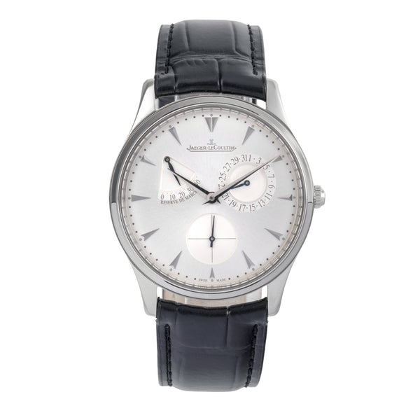 Jaeger LeCoultre Master Ultra Thin steel automatic men's watch Q1378420  176.8.38.S LP: 10800EUR  [2504593]
