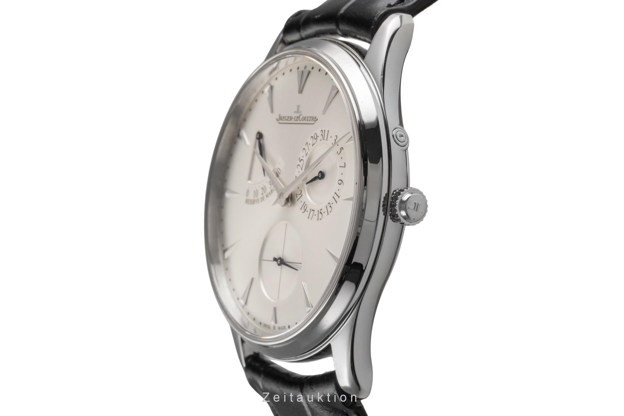 Jaeger LeCoultre Master Ultra Thin steel automatic men's watch Q1378420  176.8.38.S LP: 10800EUR  [2504593]