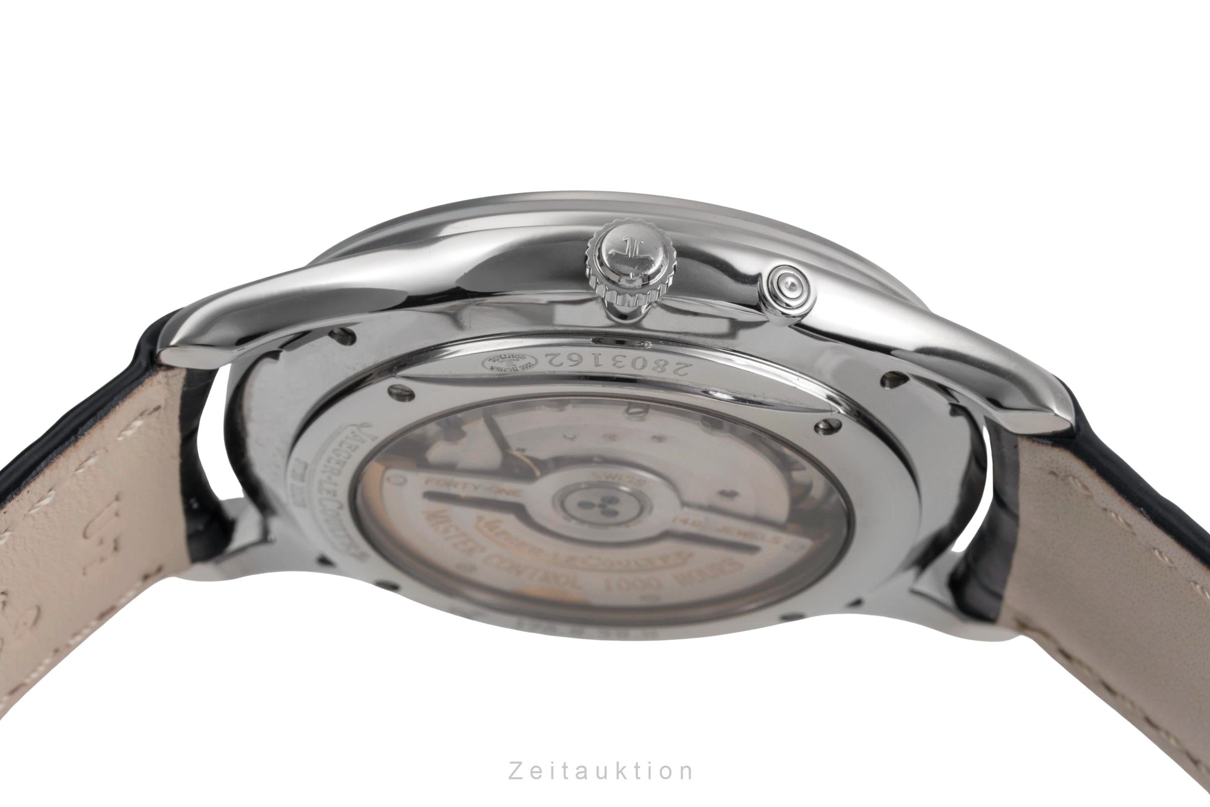 Jaeger LeCoultre Master Ultra Thin steel automatic men's watch Q1378420  176.8.38.S LP: 10800EUR  [2504593]