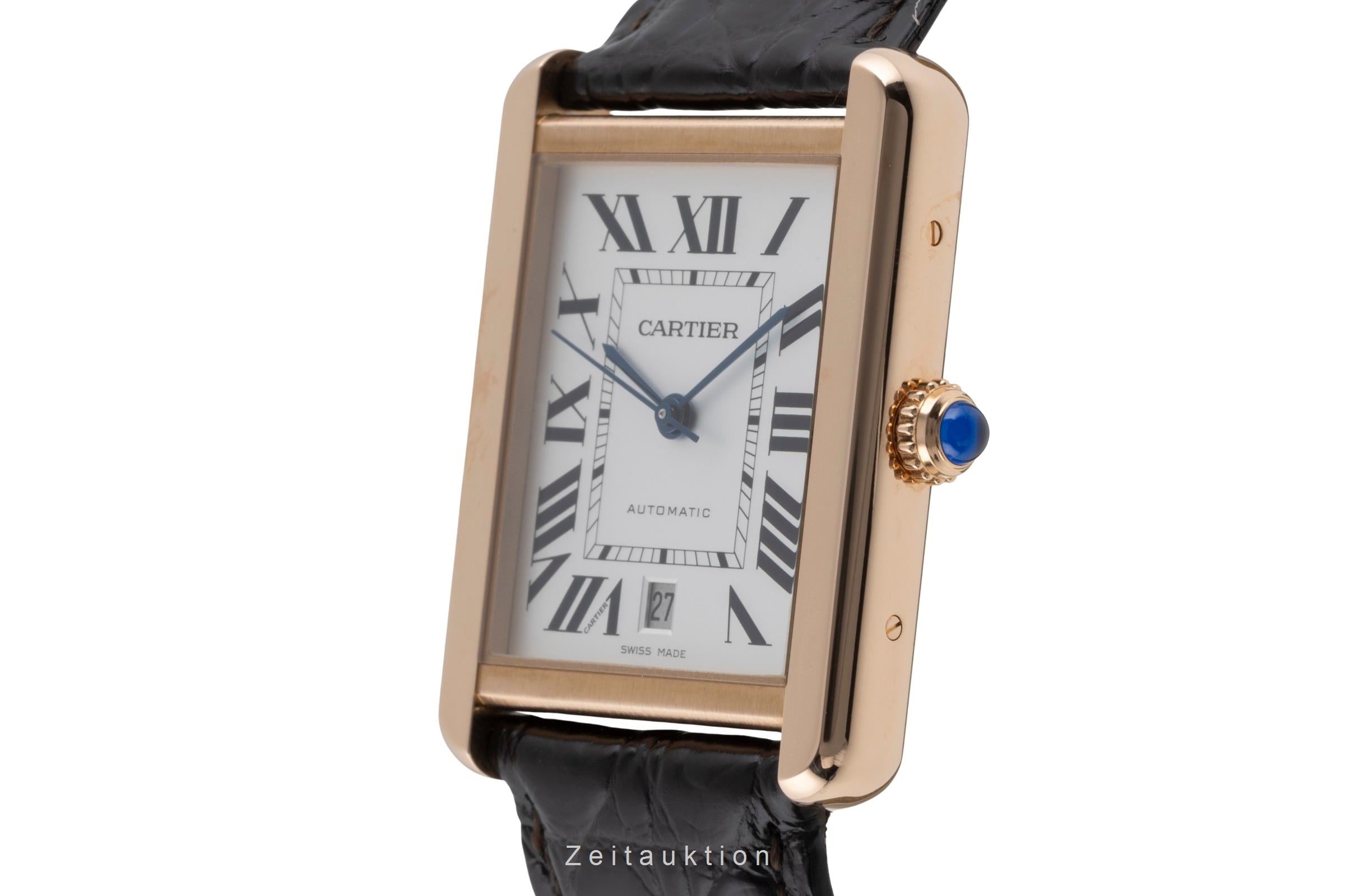 Cartier Tank acier / or  automatique montre pour hommes W5200026  [2504595]