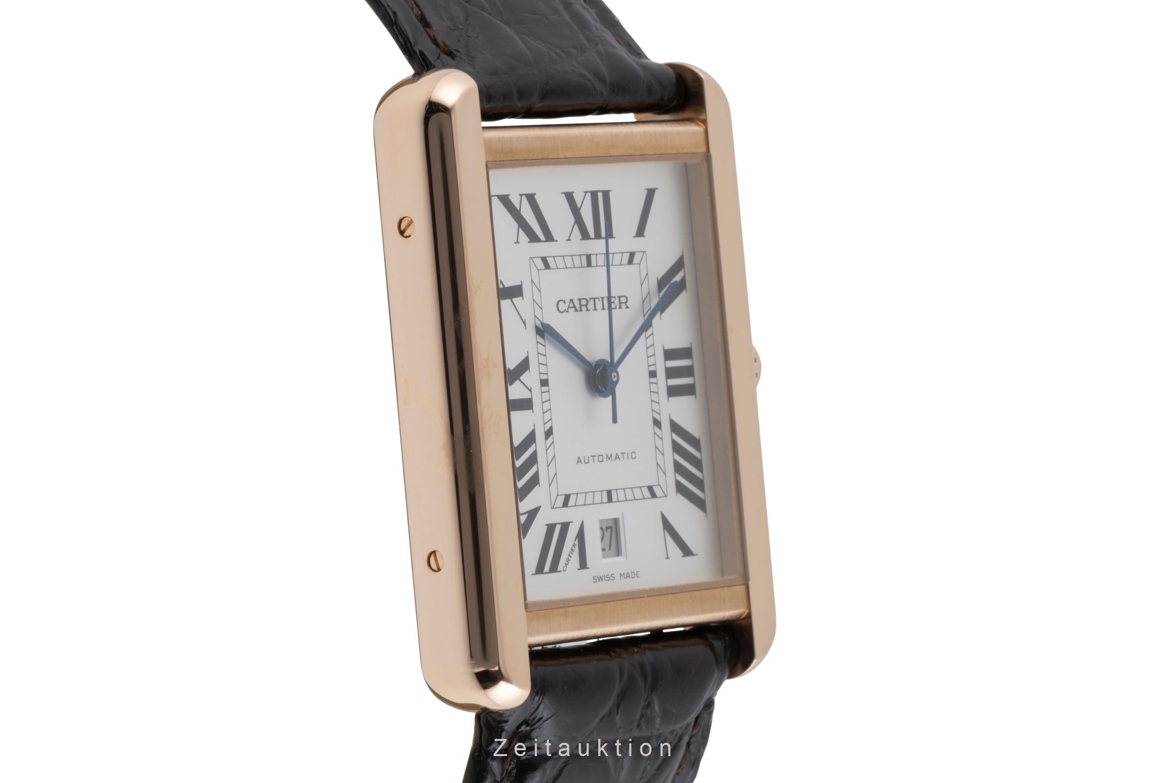 Cartier Tank acier / or  automatique montre pour hommes W5200026  [2504595]