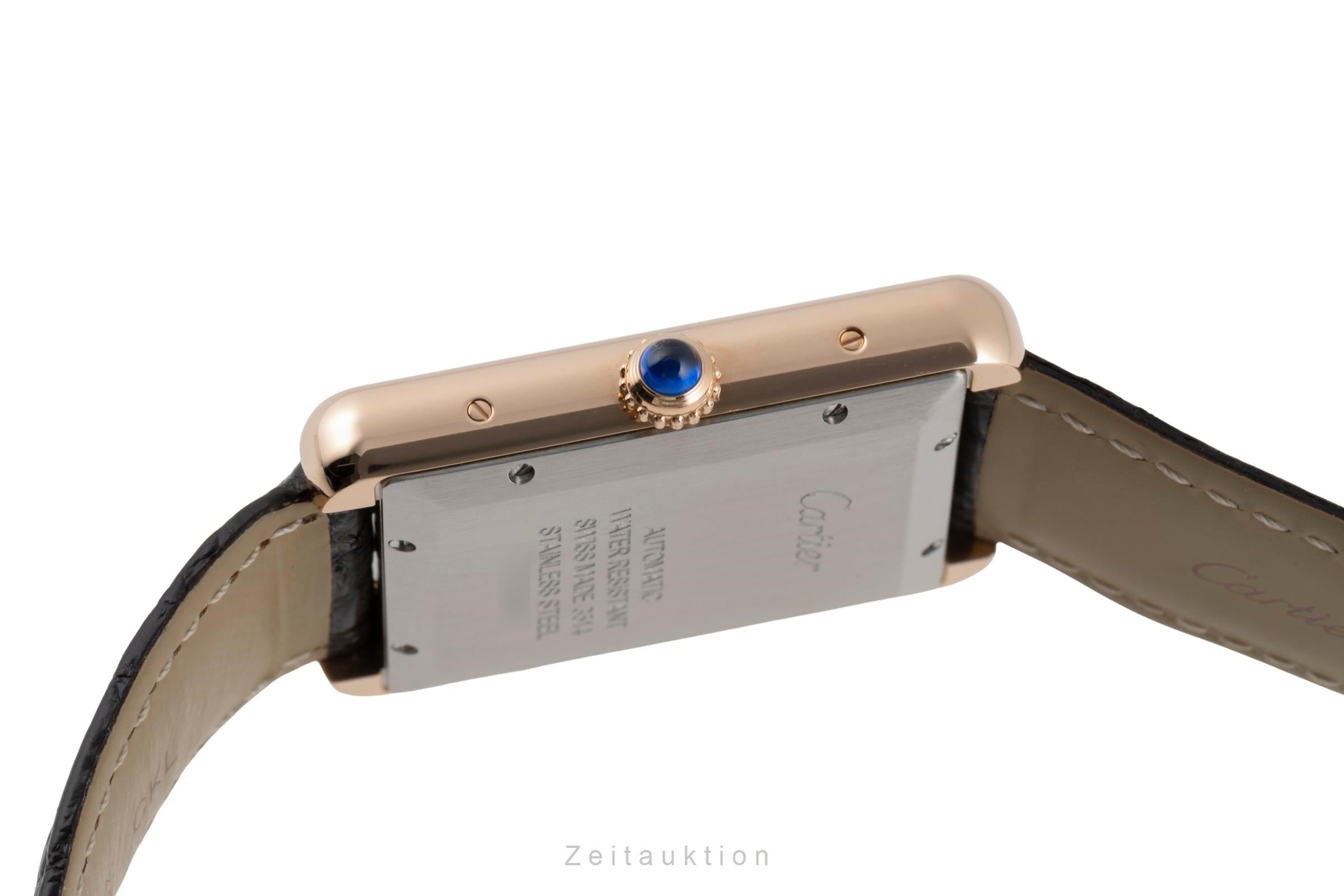 Cartier Tank acier / or  automatique montre pour hommes W5200026  [2504595]