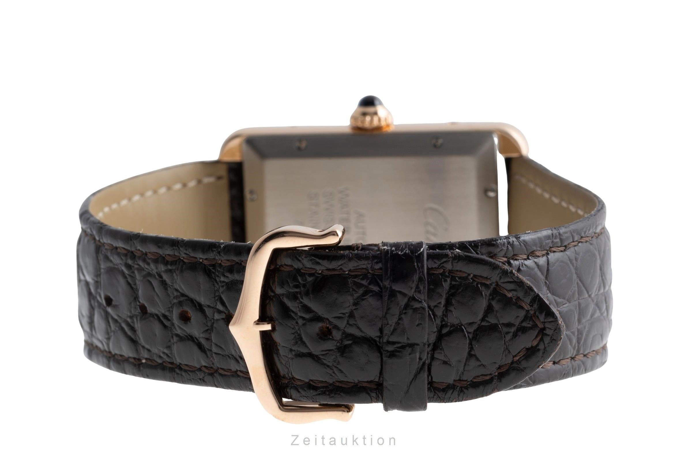 Cartier Tank acier / or  automatique montre pour hommes W5200026  [2504595]