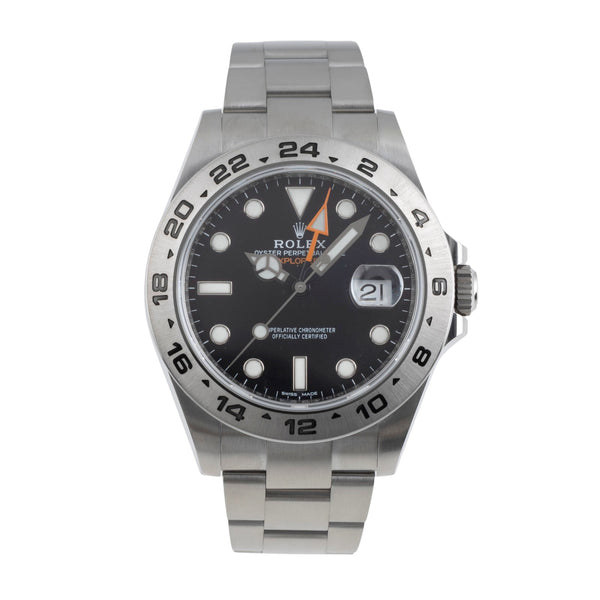 Rolex Explorer II Black Dial Edelstahl Automatik Herrenuhr Ref. 216570  [2504596]