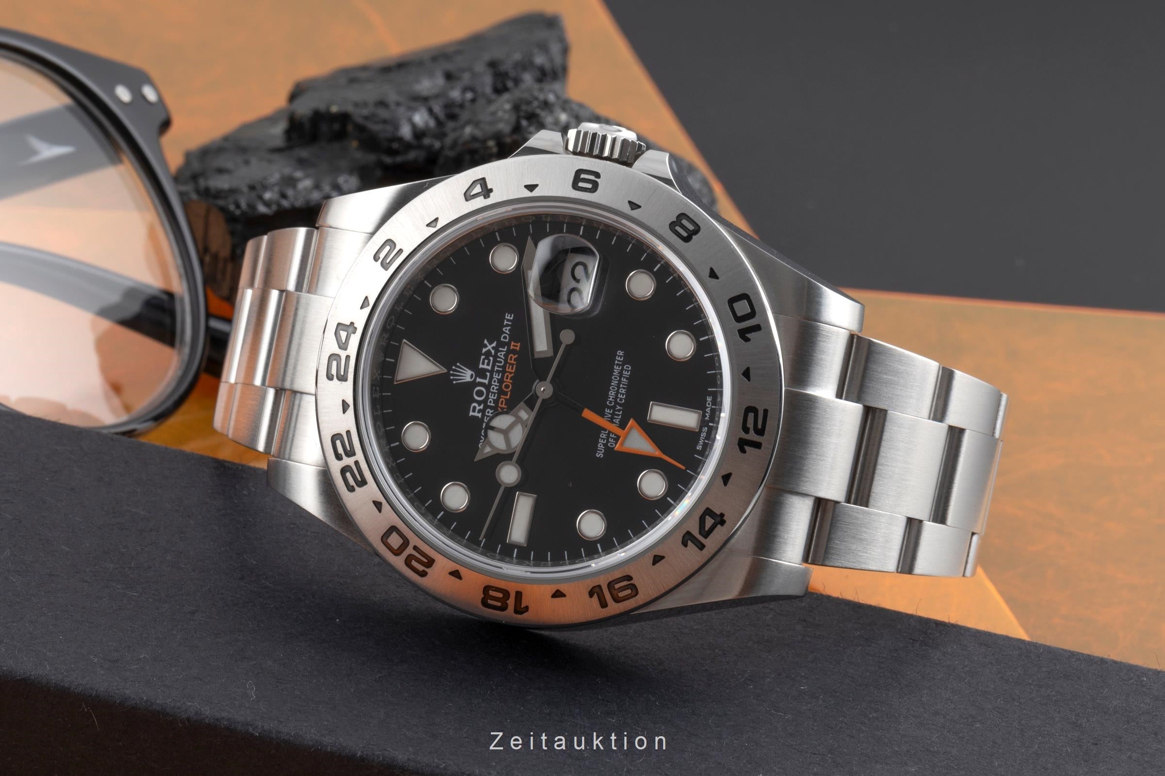 Rolex Explorer II steel automatic Kal. 3187 Ref. 216570 | 2504596