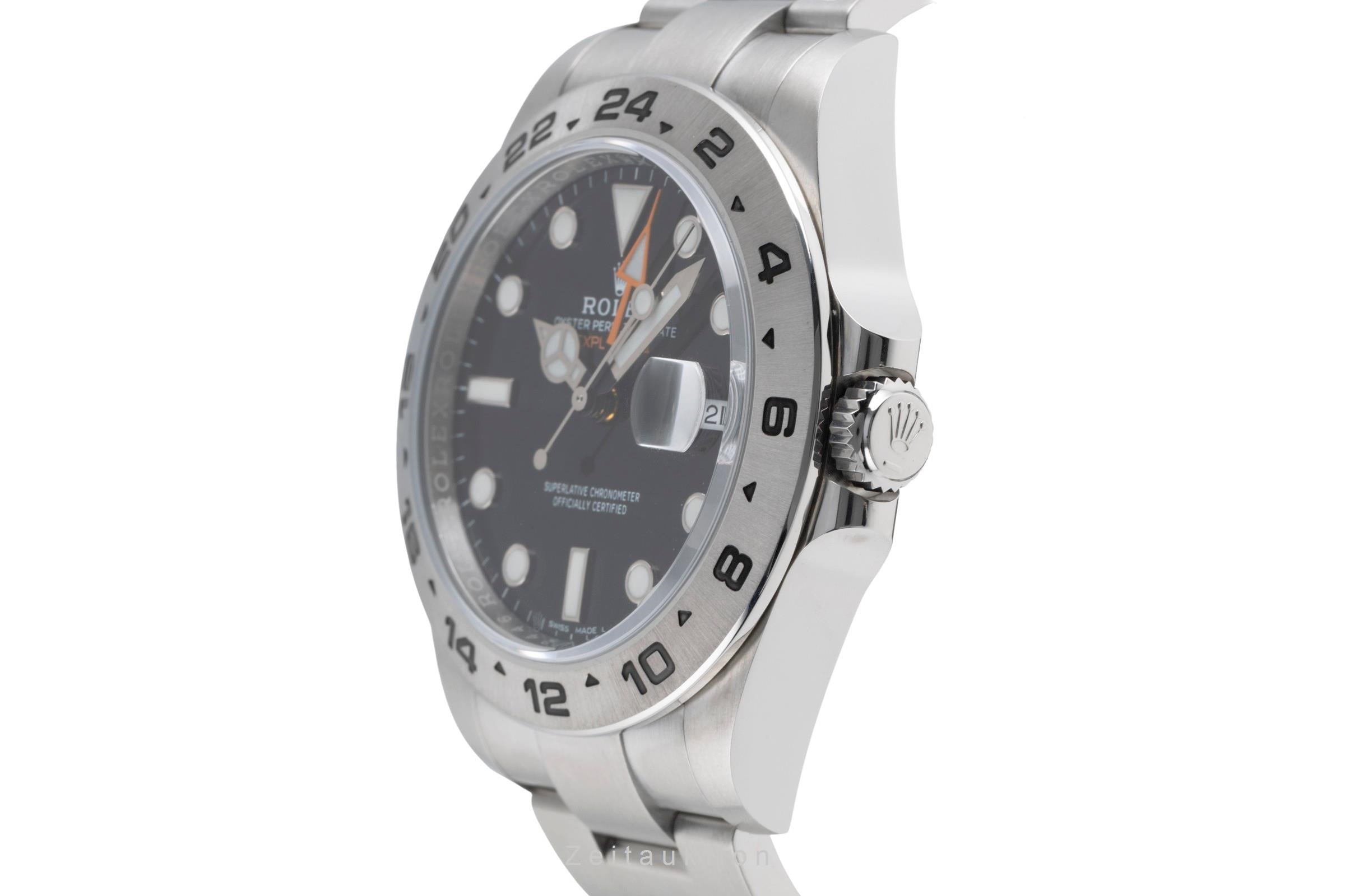 Rolex Explorer II Black Dial Edelstahl Automatik Herrenuhr Ref. 216570  [2504596]