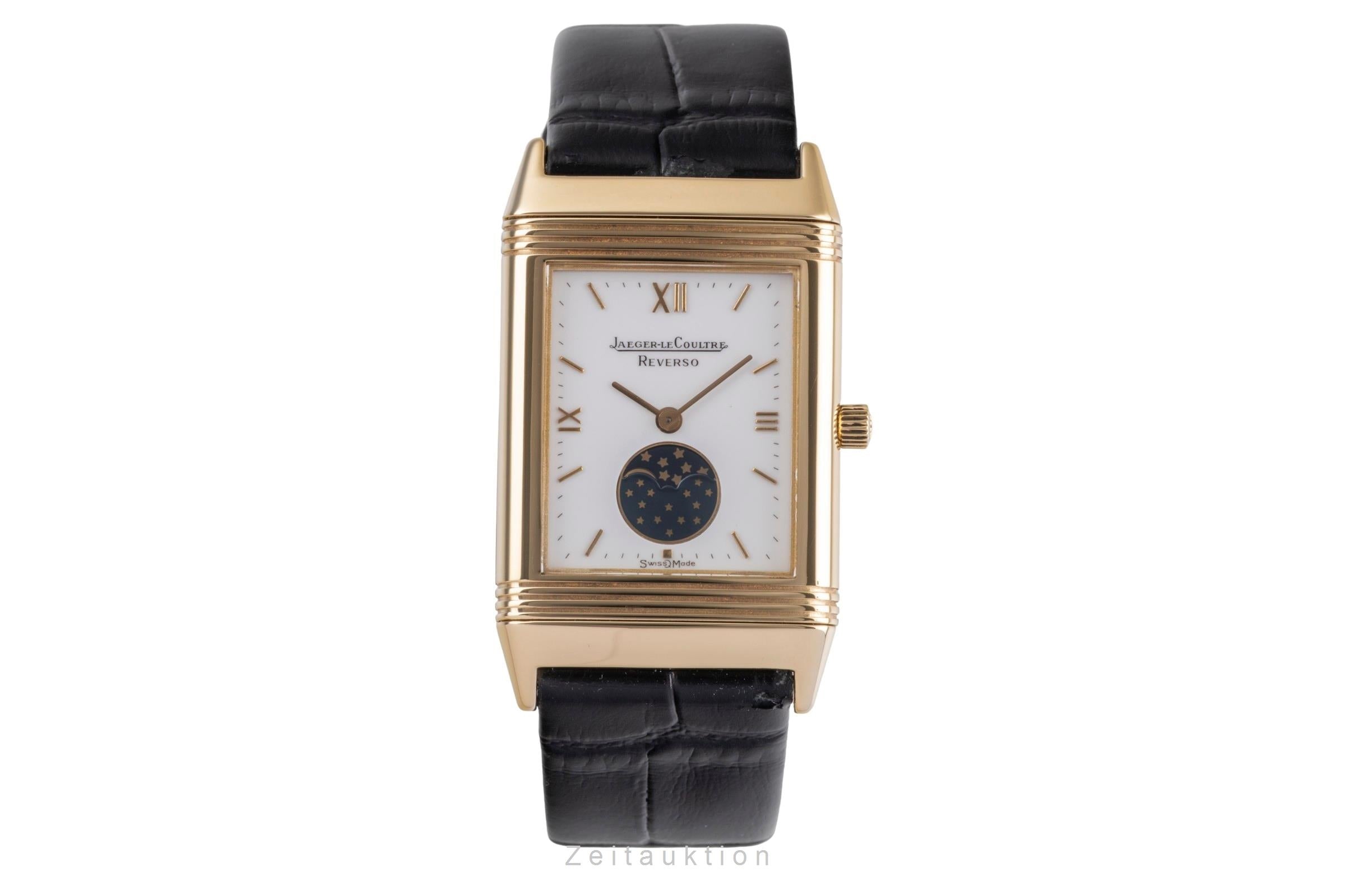 Jaeger LeCoultre Reverso 18 ct gold quartz unisex 140.252.1  [2504597]