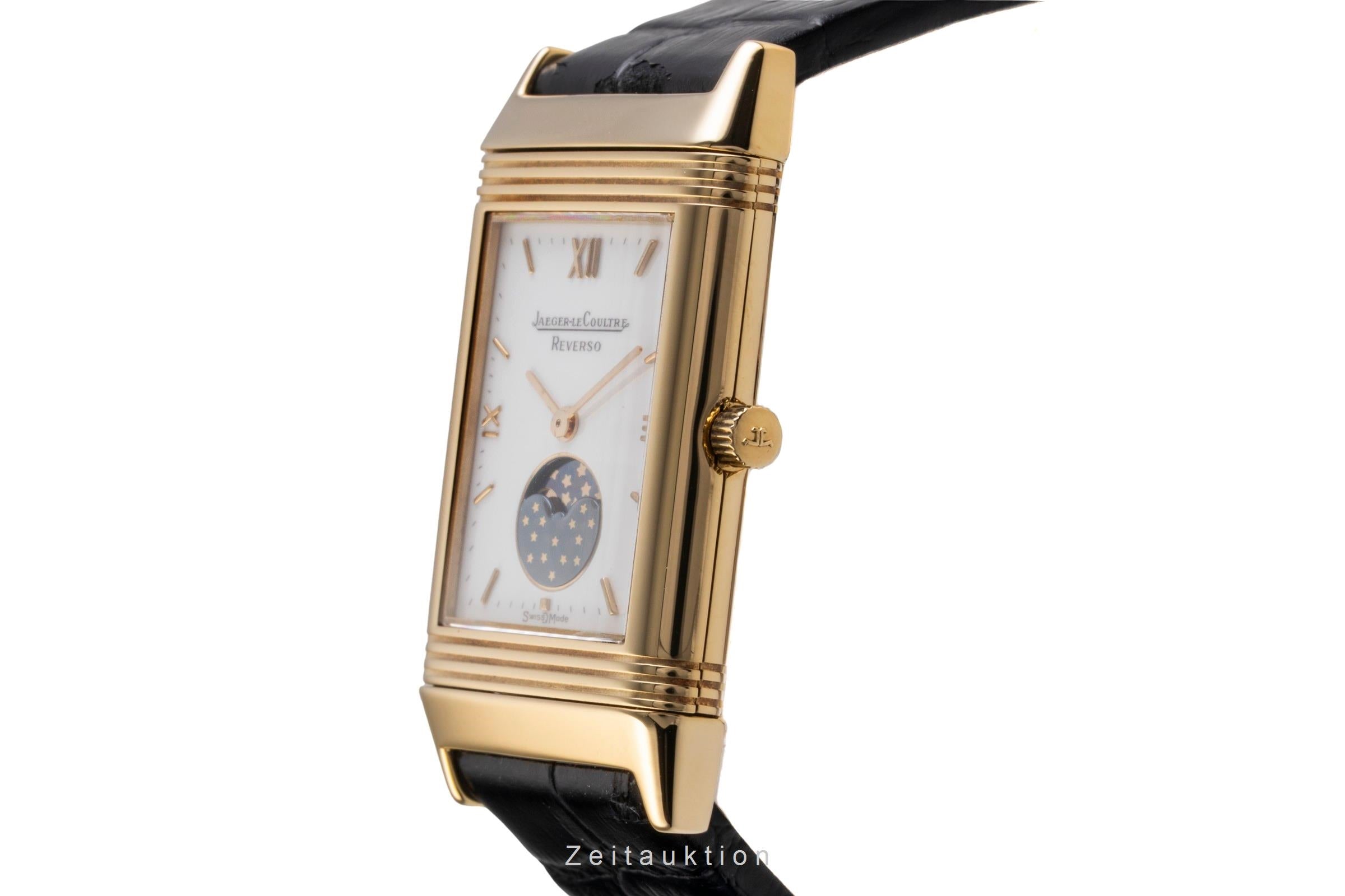 Jaeger LeCoultre Reverso 18 ct gold quartz unisex 140.252.1  [2504597]
