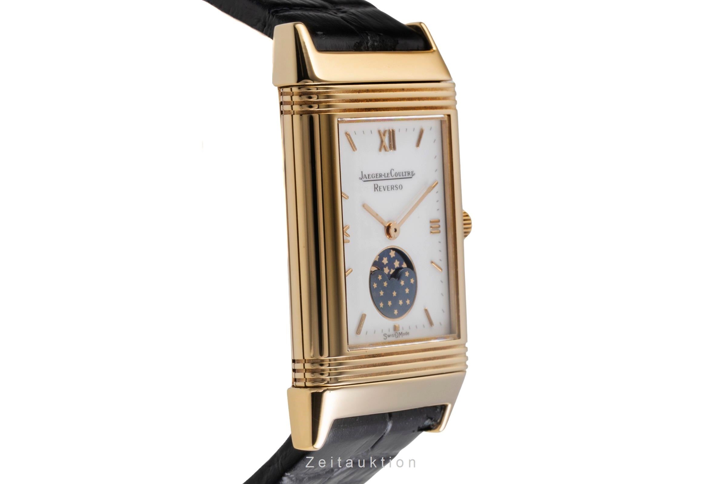 Jaeger LeCoultre Reverso 18 ct gold quartz unisex 140.252.1  [2504597]