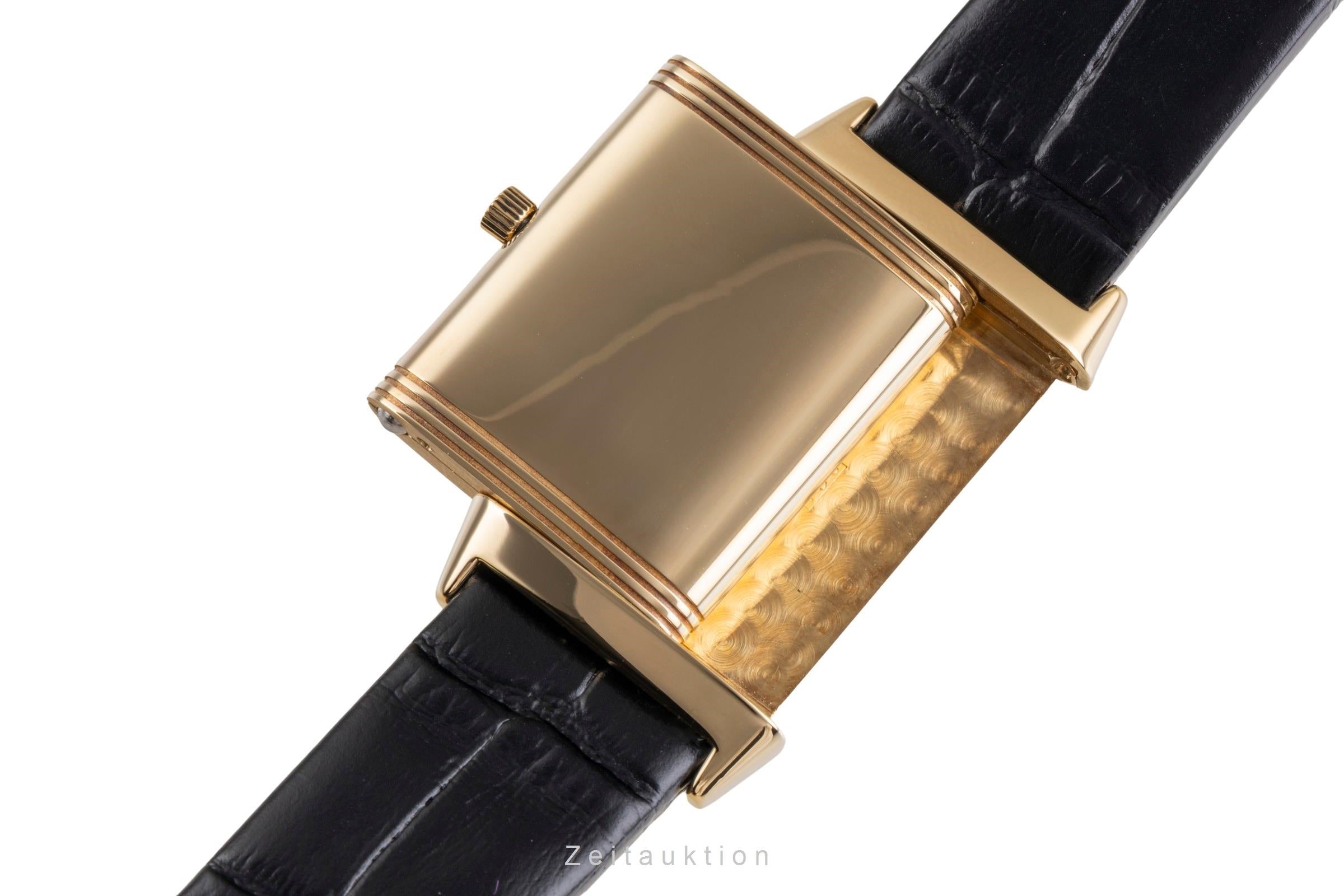 Jaeger LeCoultre Reverso 18 ct gold quartz unisex 140.252.1  [2504597]