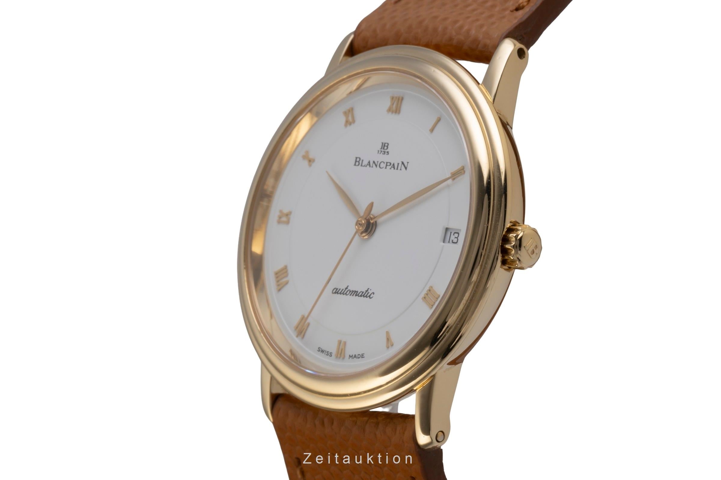 Blancpain Villeret oro 18 ct automatismo orologio da uomo 1195-1418-58  [2504599]