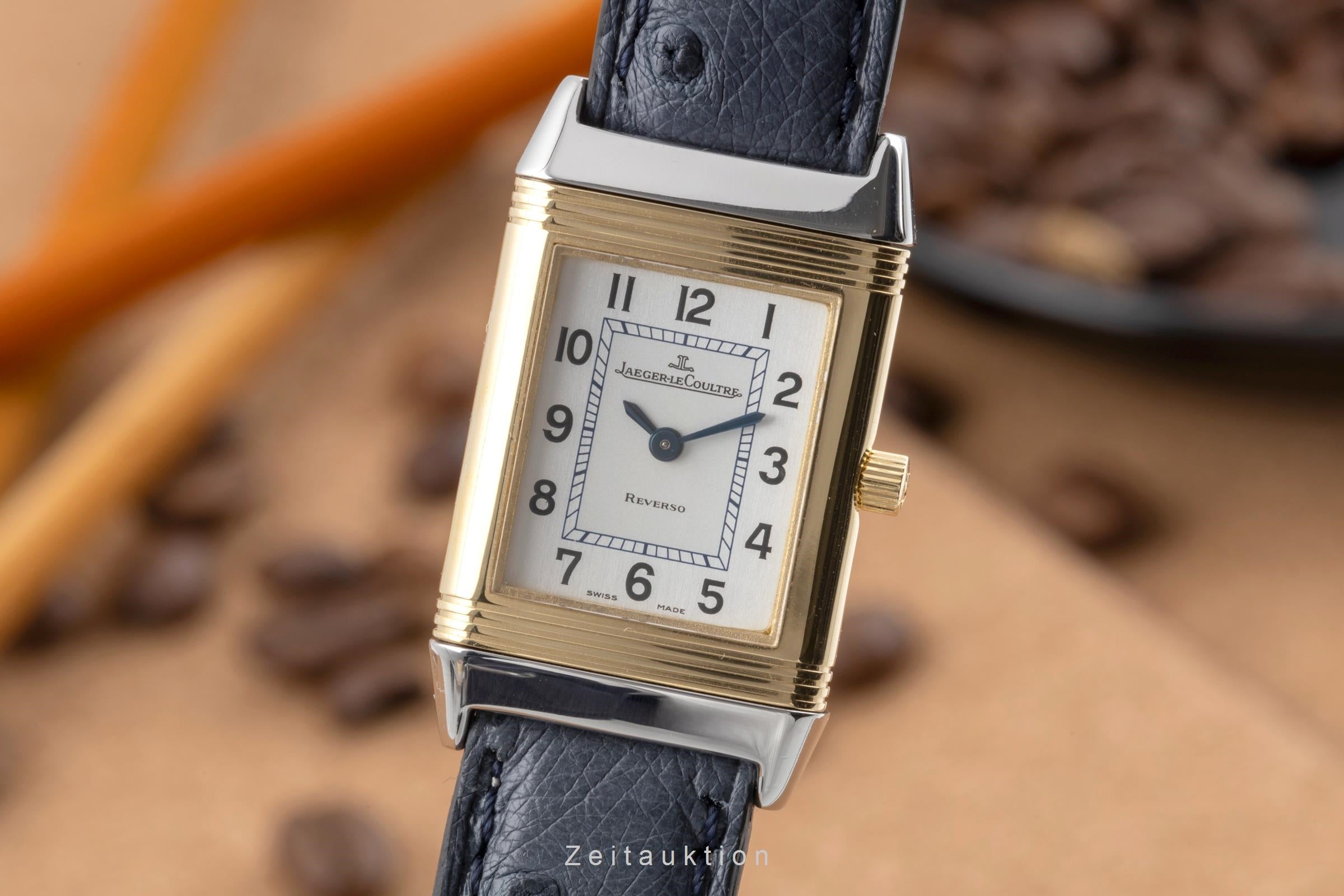 Jaeger LeCoultre Reverso acciaio oro carica manuale 846/1
