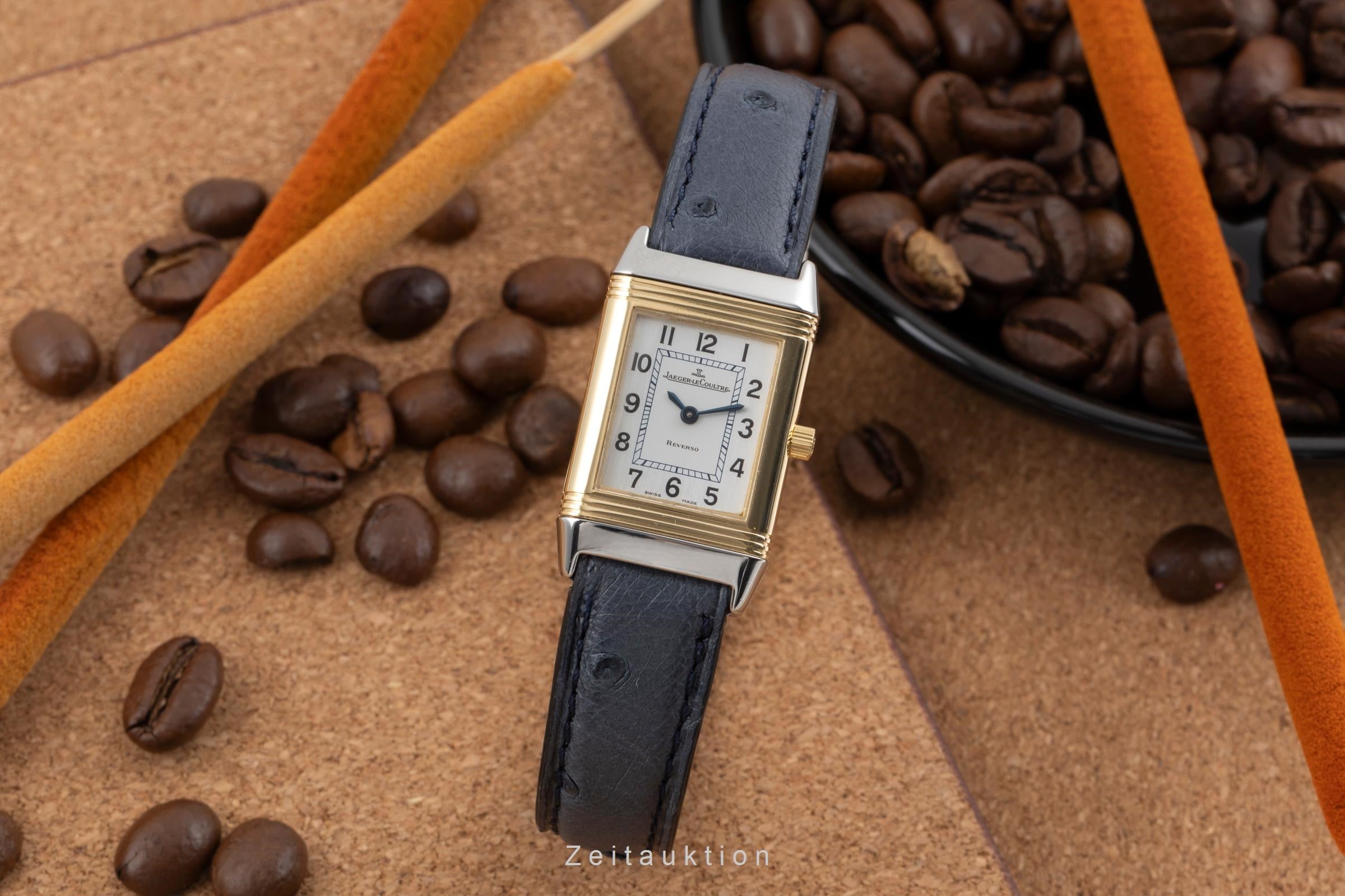 Jaeger LeCoultre Reverso acciaio / oro carica manuale orologio da donna Q2605120 260.5.86  [2504600]