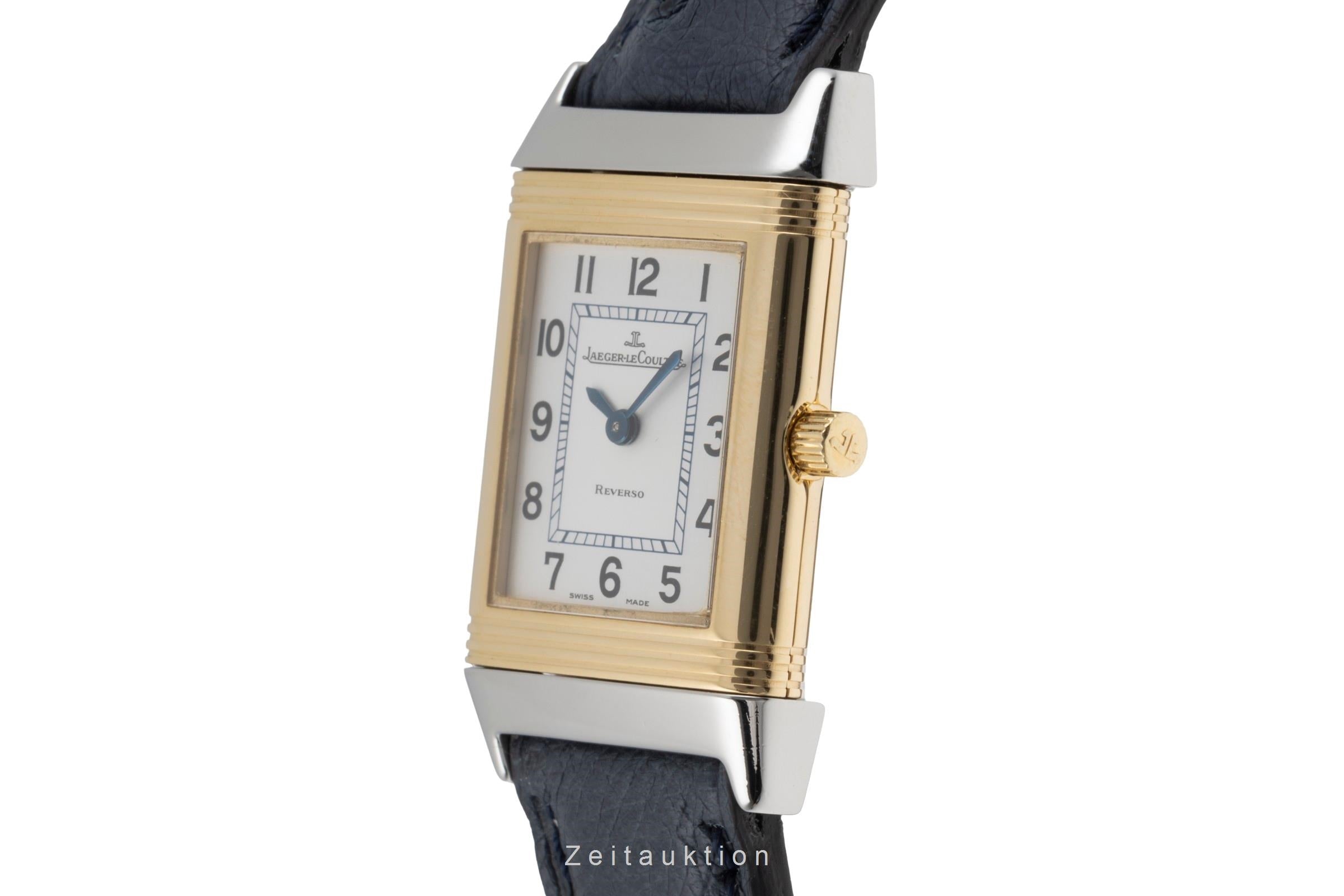 Jaeger LeCoultre Reverso acciaio / oro carica manuale orologio da donna Q2605120 260.5.86  [2504600]