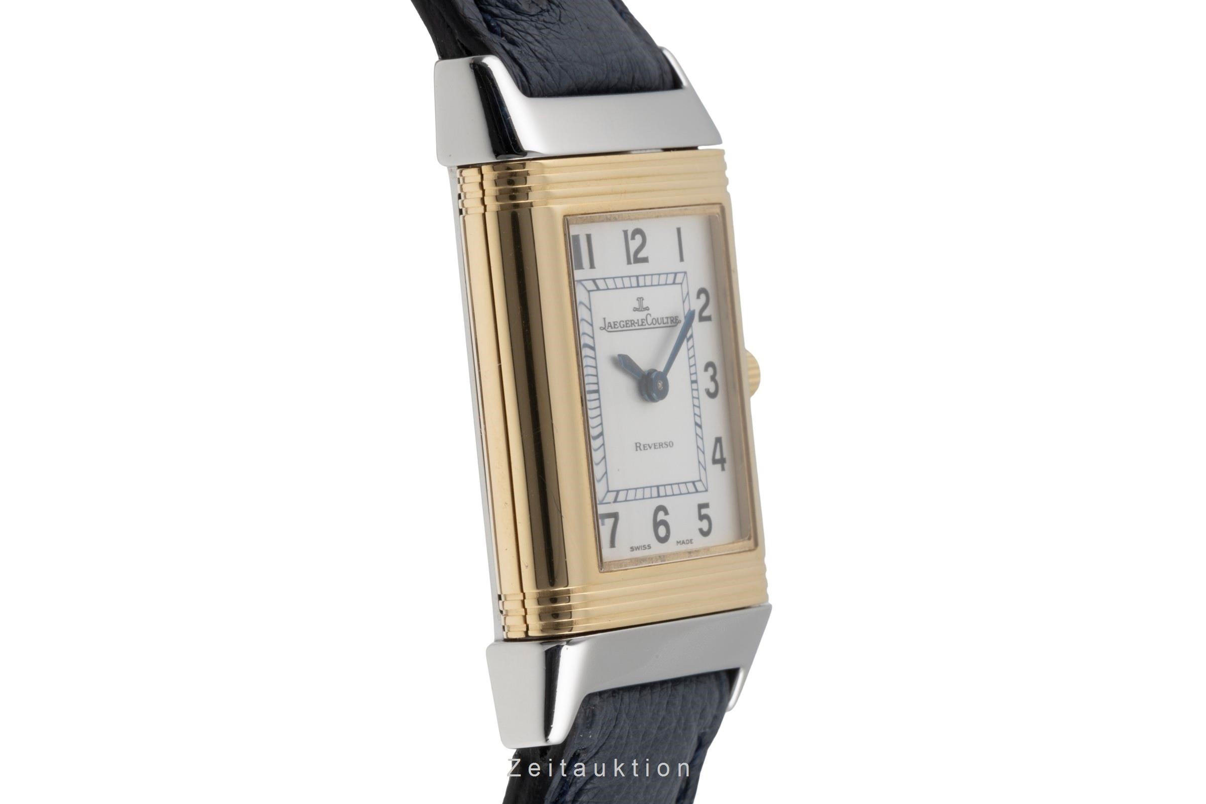 Jaeger LeCoultre Reverso acciaio / oro carica manuale orologio da donna Q2605120 260.5.86  [2504600]