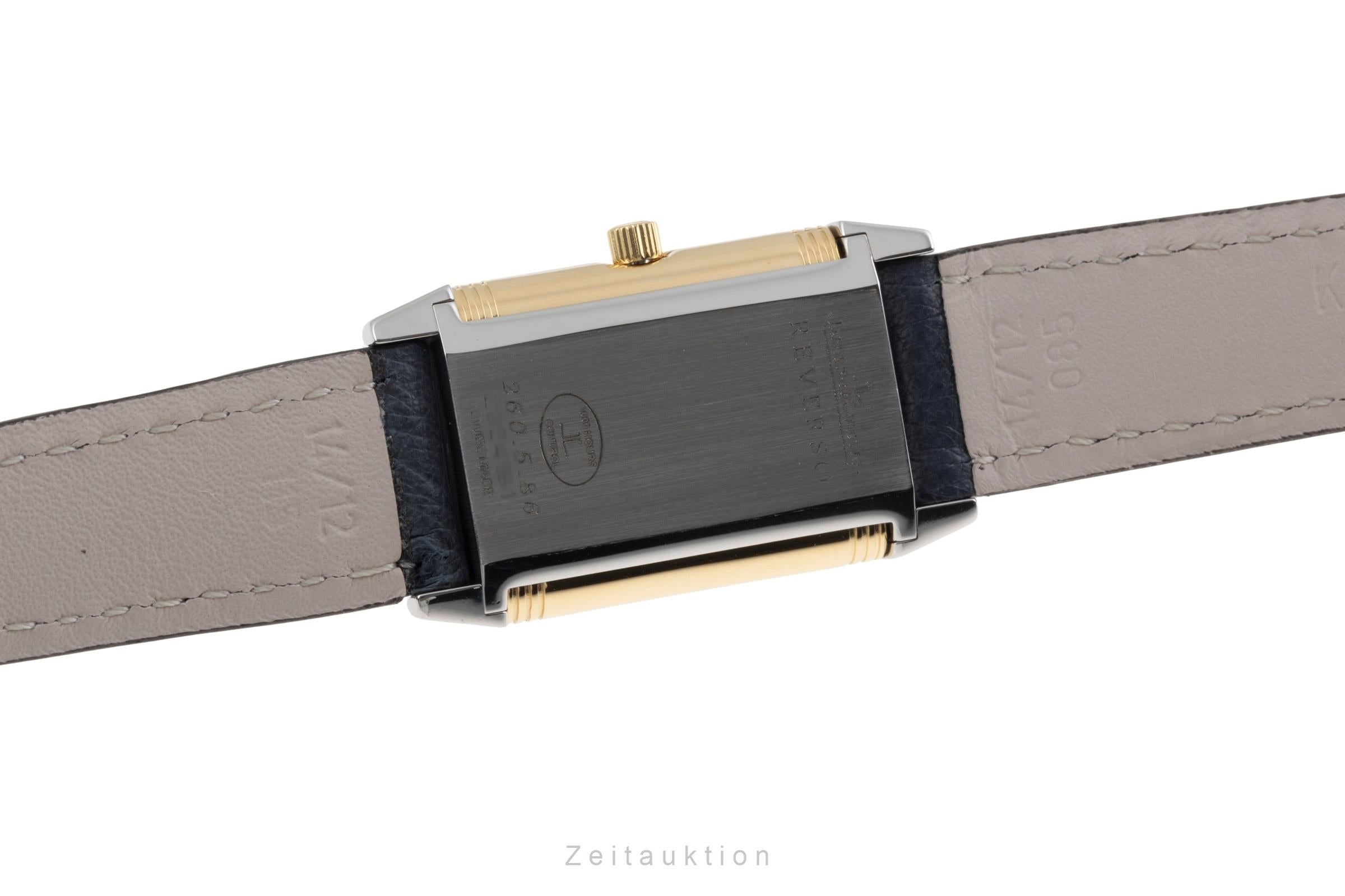 Jaeger LeCoultre Reverso acciaio / oro carica manuale orologio da donna Q2605120 260.5.86  [2504600]