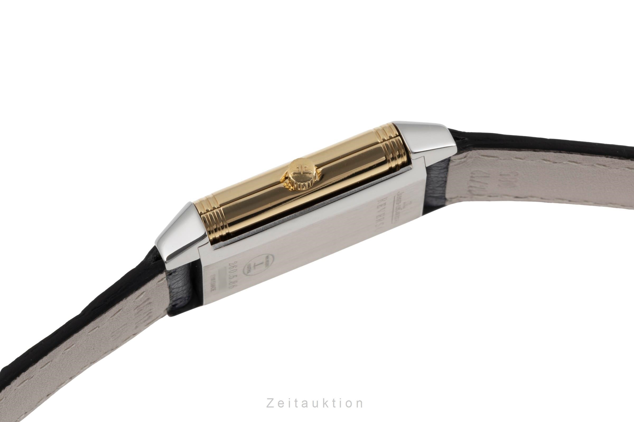Jaeger LeCoultre Reverso acciaio / oro carica manuale orologio da donna Q2605120 260.5.86  [2504600]