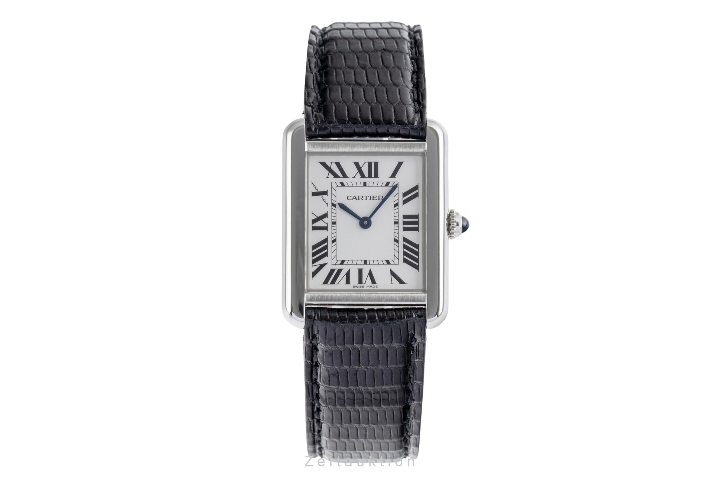 Cartier Tank Solo SM Edelstahl Lady Quarz Damenuhr Ref. W5200005 3170 [2504601]