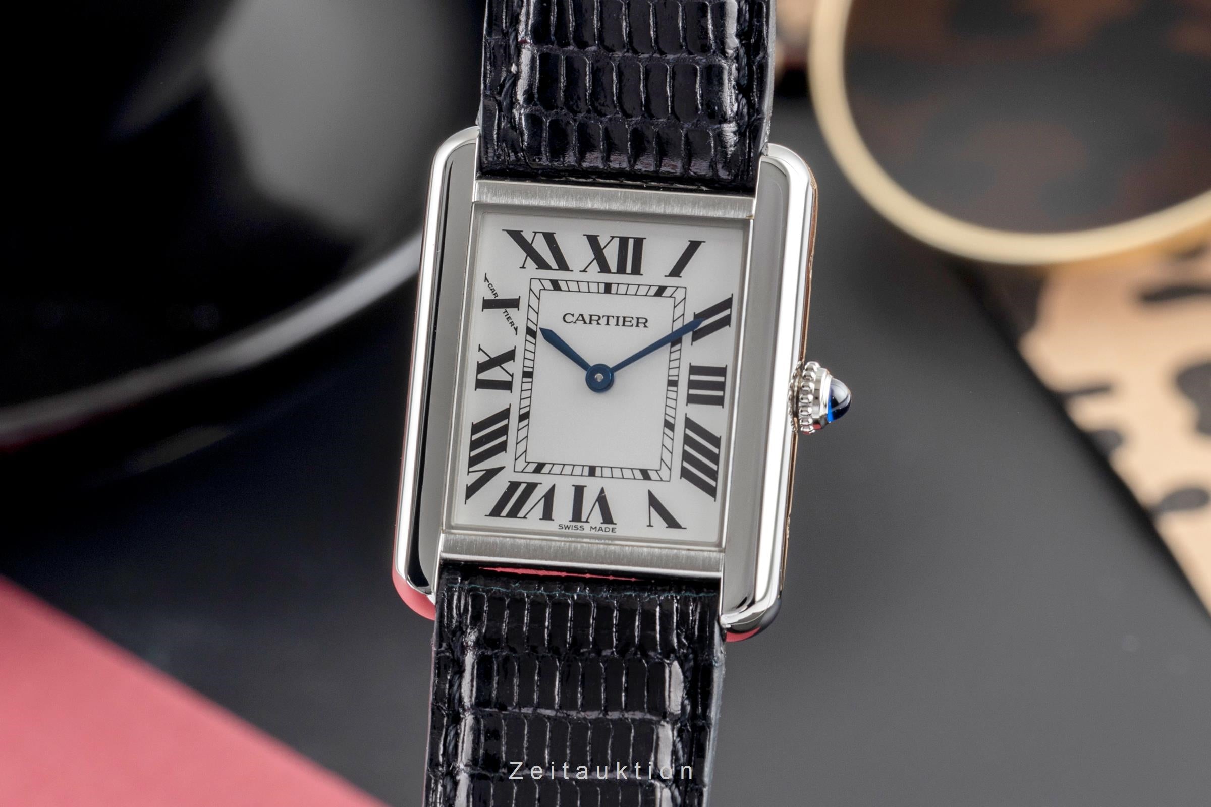 Quartz Cartier Tank Quarzo Tank Must De Cartier Watch
