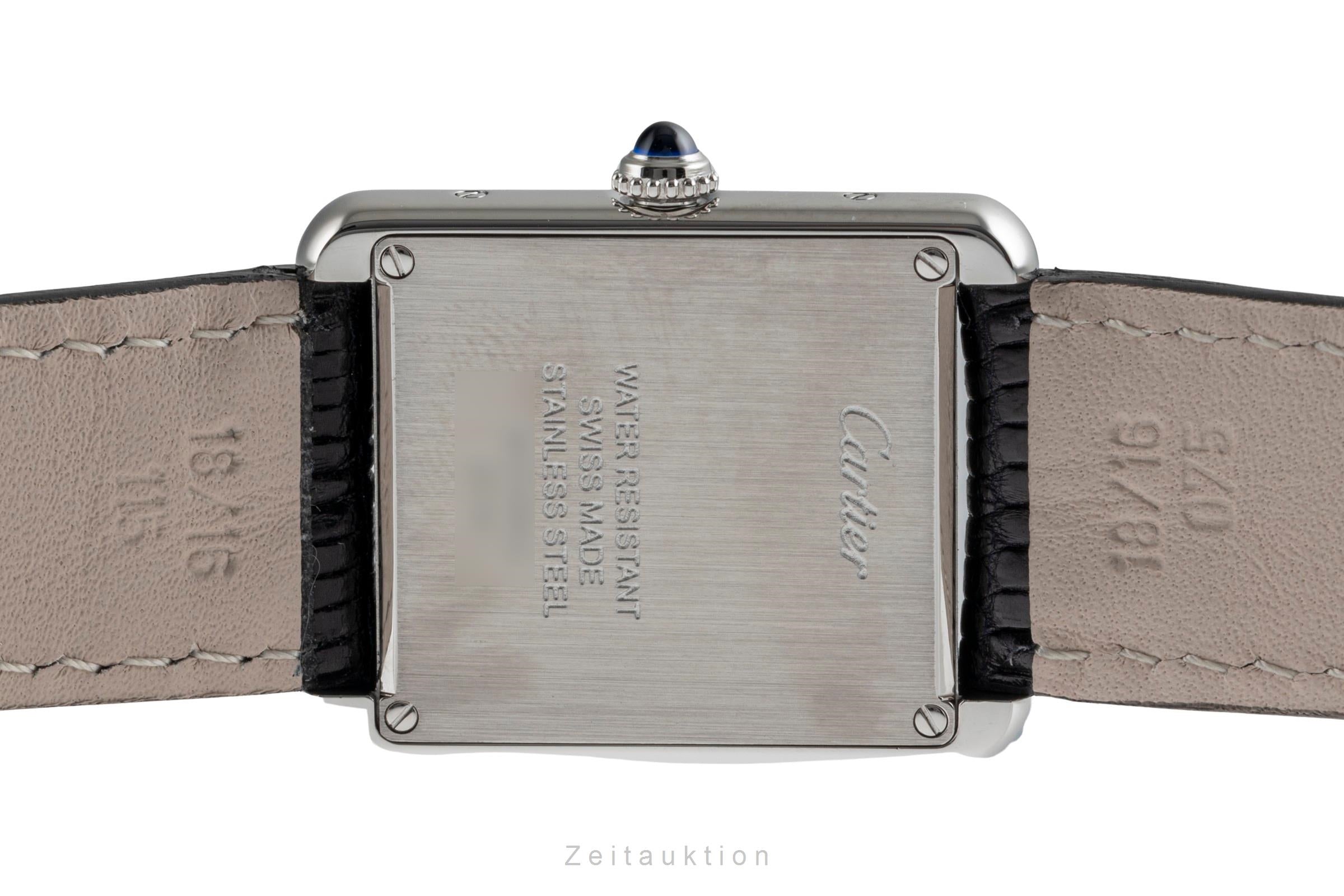 Cartier Tank Solo SM Edelstahl Lady Quarz Damenuhr Ref. W5200005 3170 [2504601]