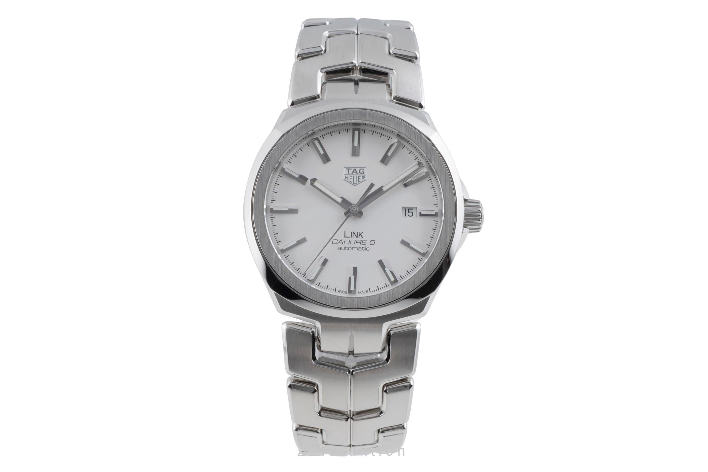 Tag Heuer Link acier automatique montre pour hommes WBC2111.BA0603  [2504605]