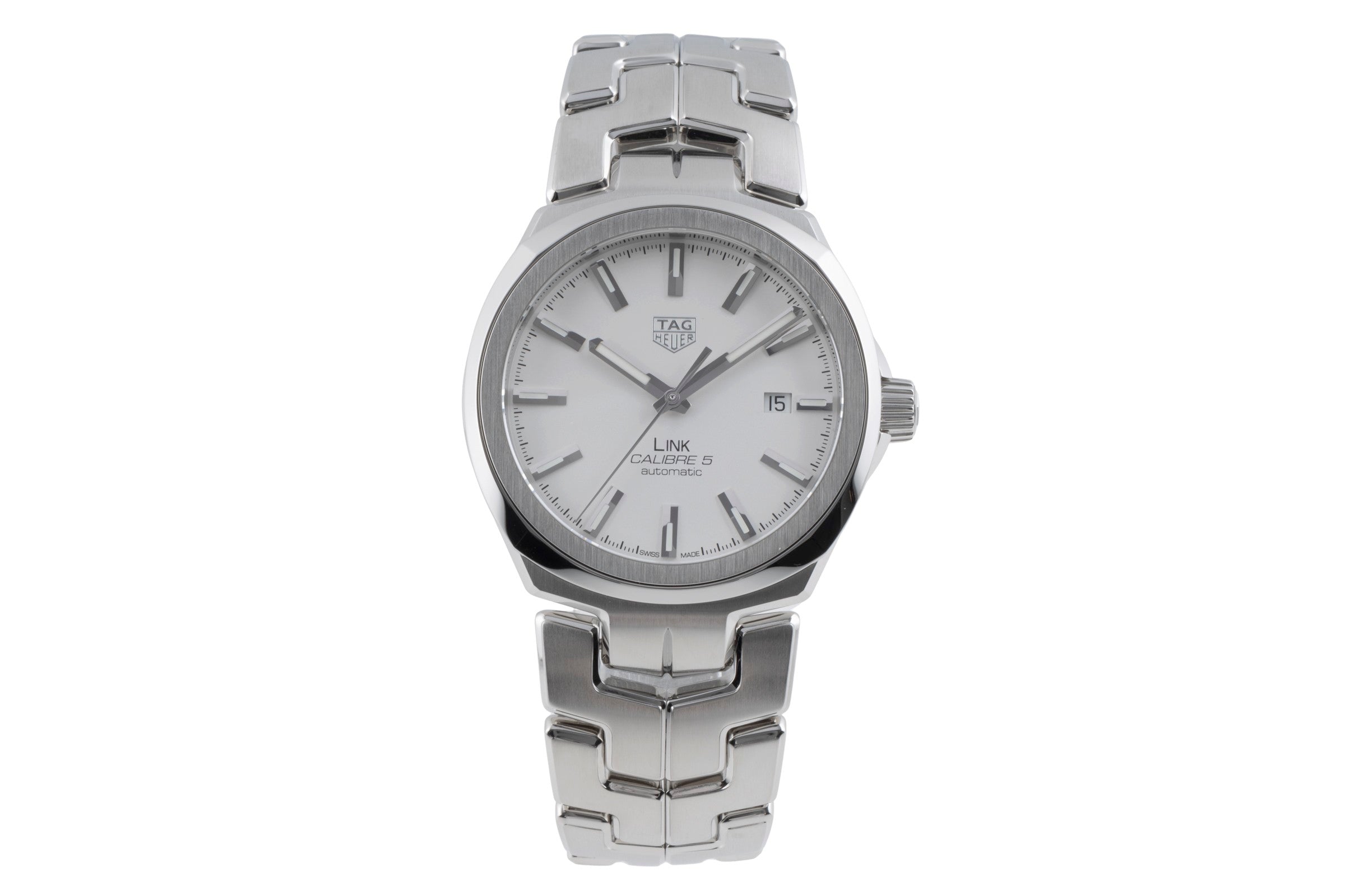 Tag Heuer Link acier automatique montre pour hommes WBC2111.BA0603  [2504605]