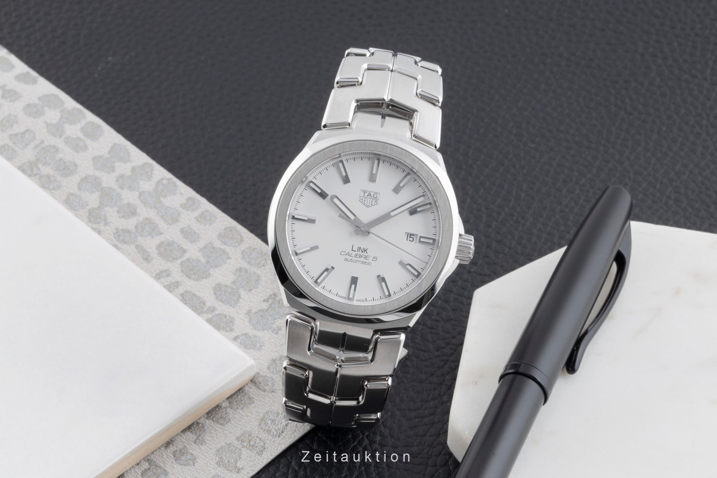 Tag Heuer Link acier automatique montre pour hommes WBC2111.BA0603  [2504605]