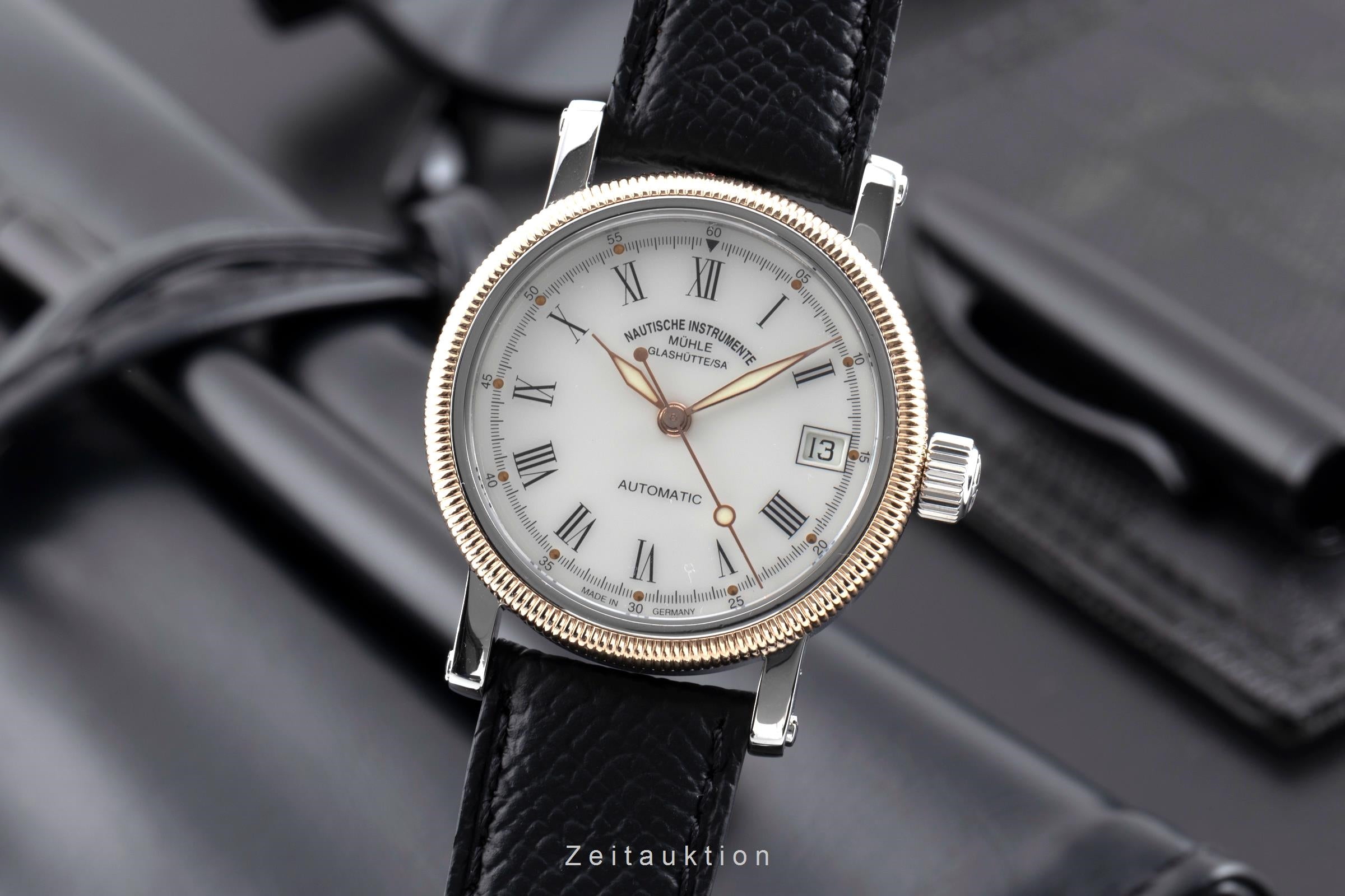 Mühle Medium acier / or  automatique montre pour hommes M1-31-70, M31-71/3LB  [2504606]