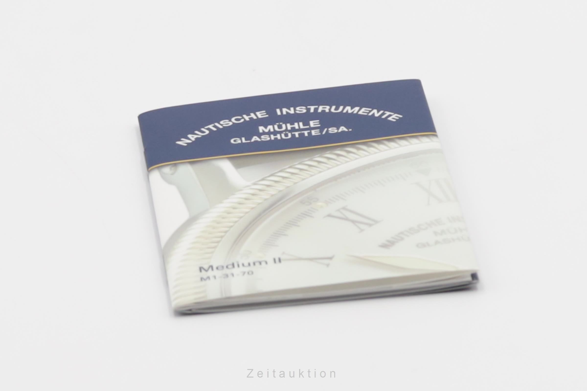 Mühle Glashütte Medium II Stahl / Gold Automatik Datum Ref M1-31-70, M31-71/3LB  [2504606]