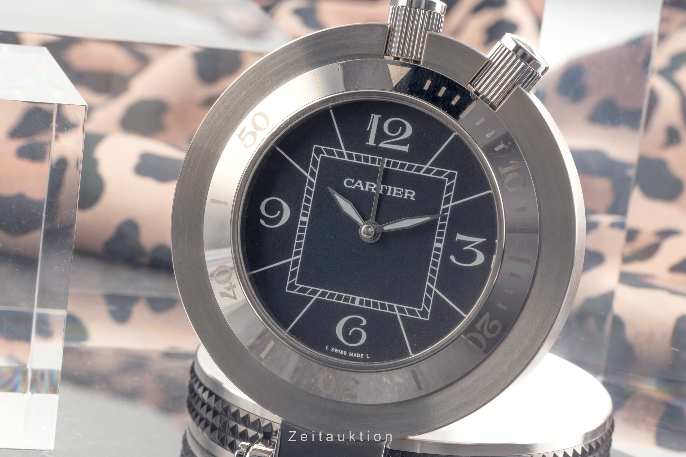 Cartier Pasha acier quartz unisexe W0100058  [2504608]