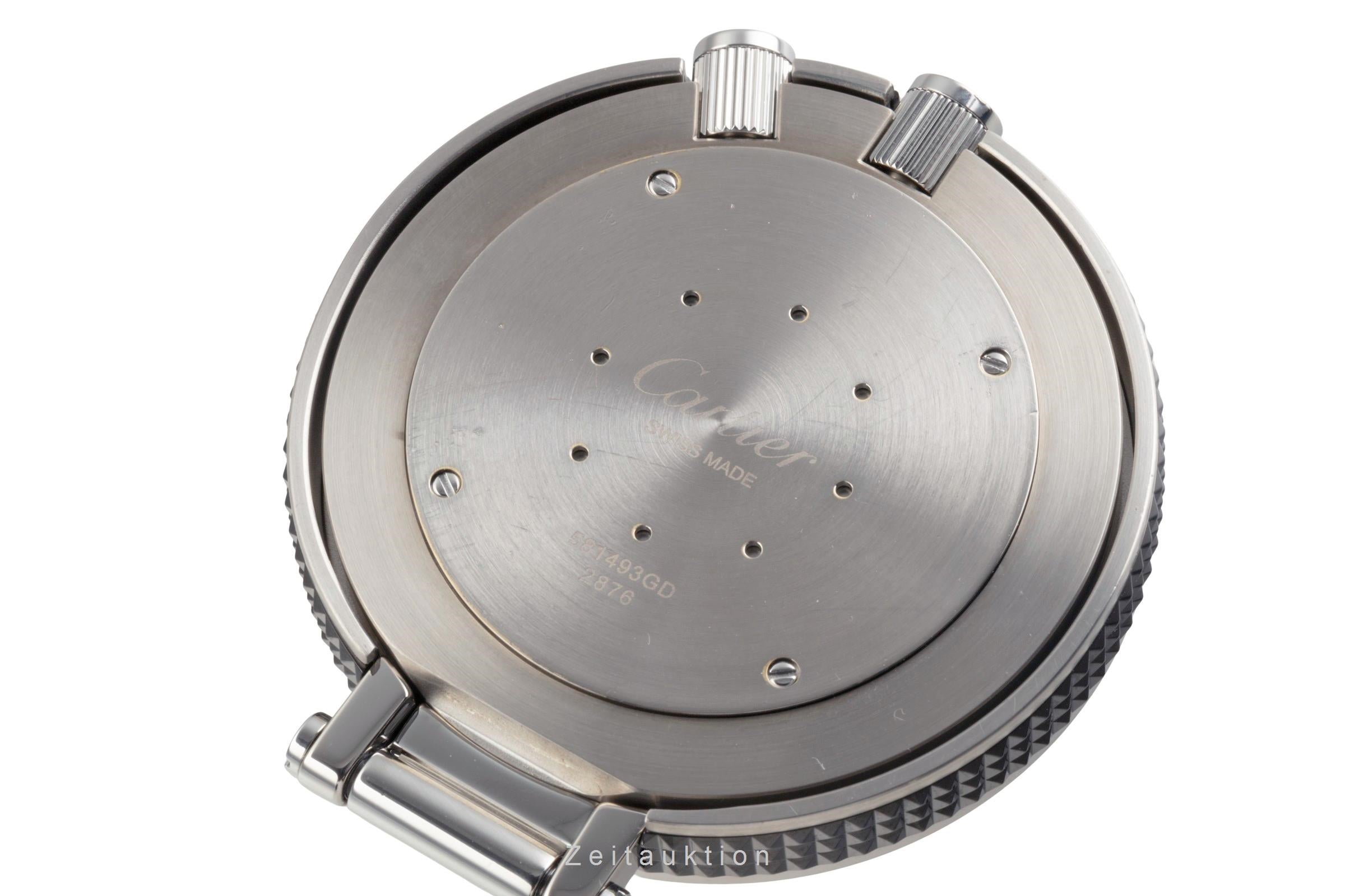 Cartier Pasha acier quartz unisexe W0100058  [2504608]