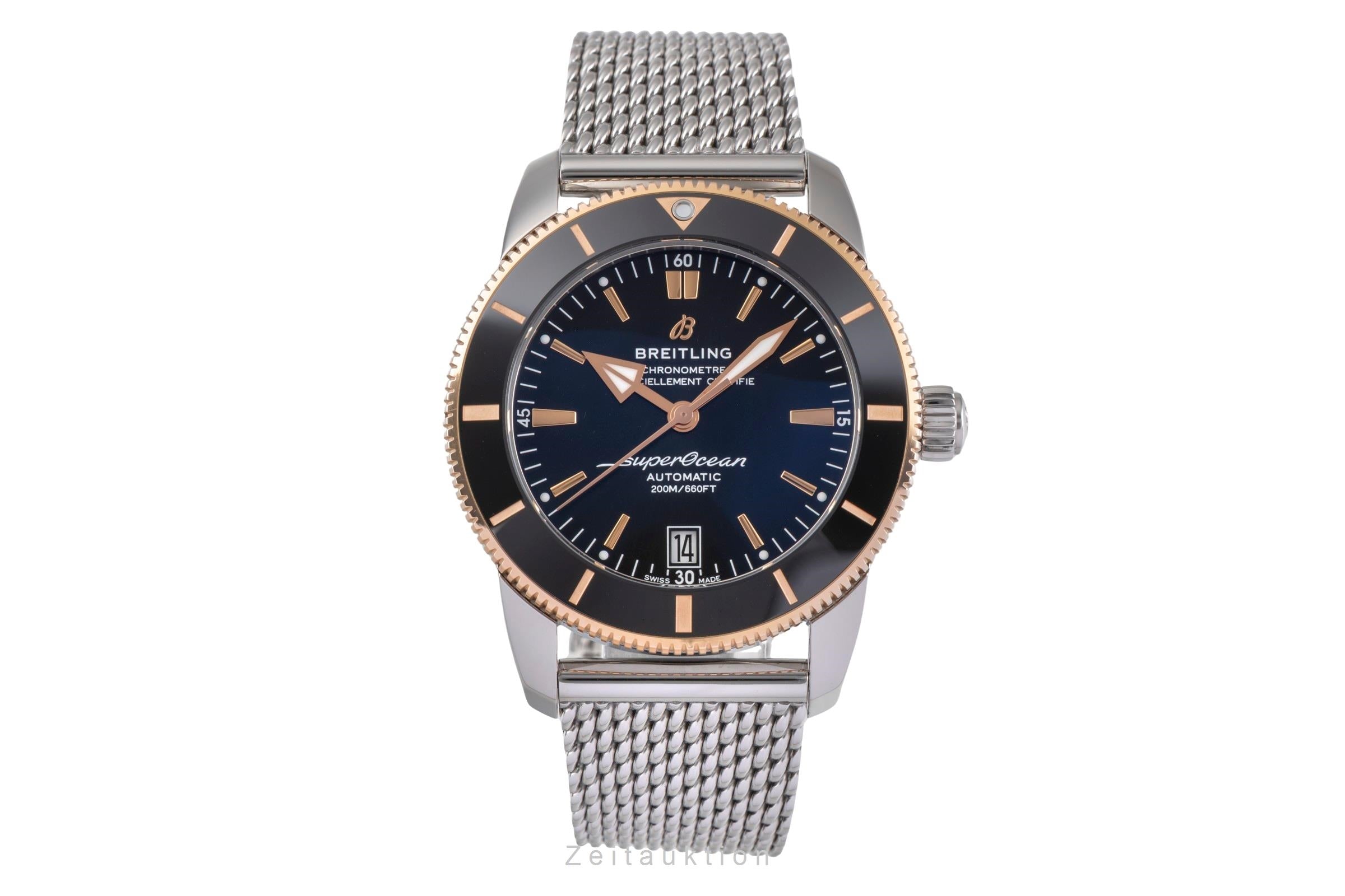 Breitling Superocean acier / or  automatique montre pour hommes UB2010121B1S1  [2504610]